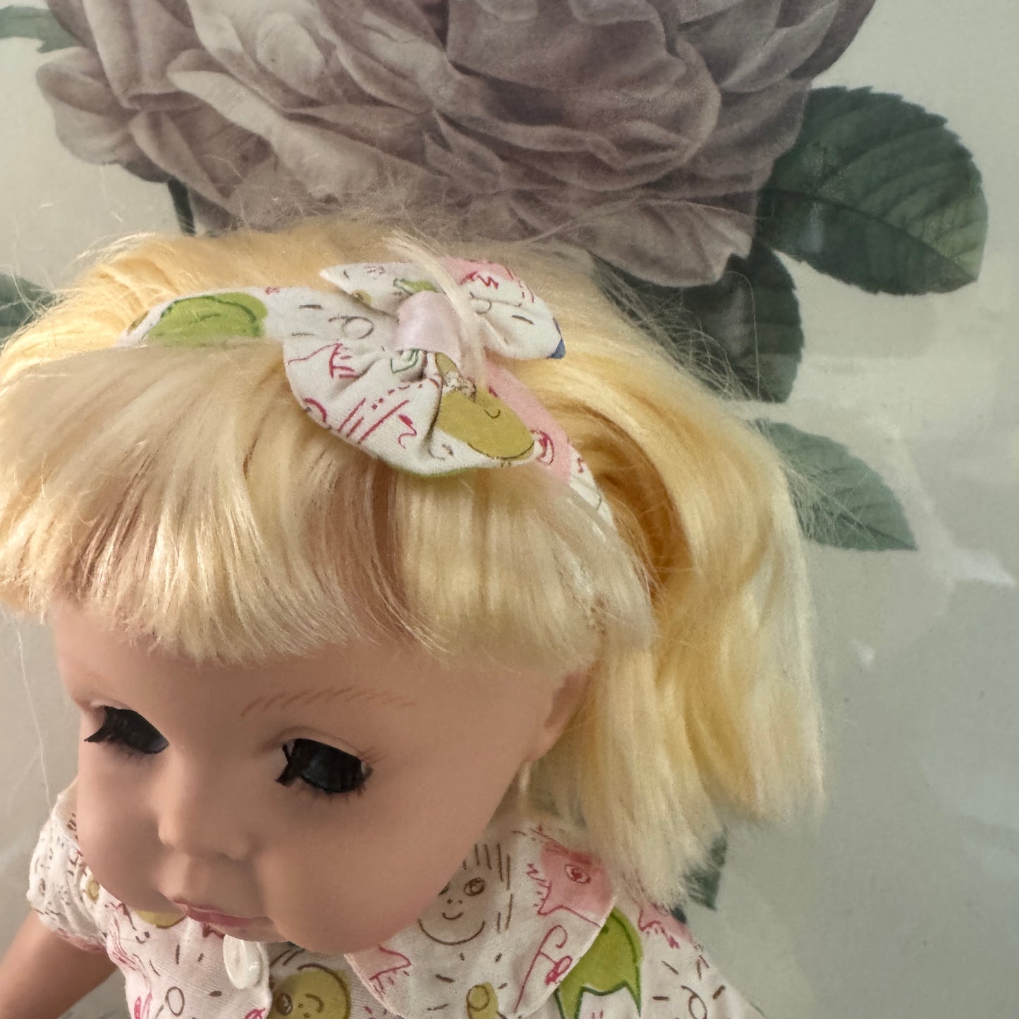 Vintage Alexander Baby Doll 1999 Yoko Ono Dress & Head Band