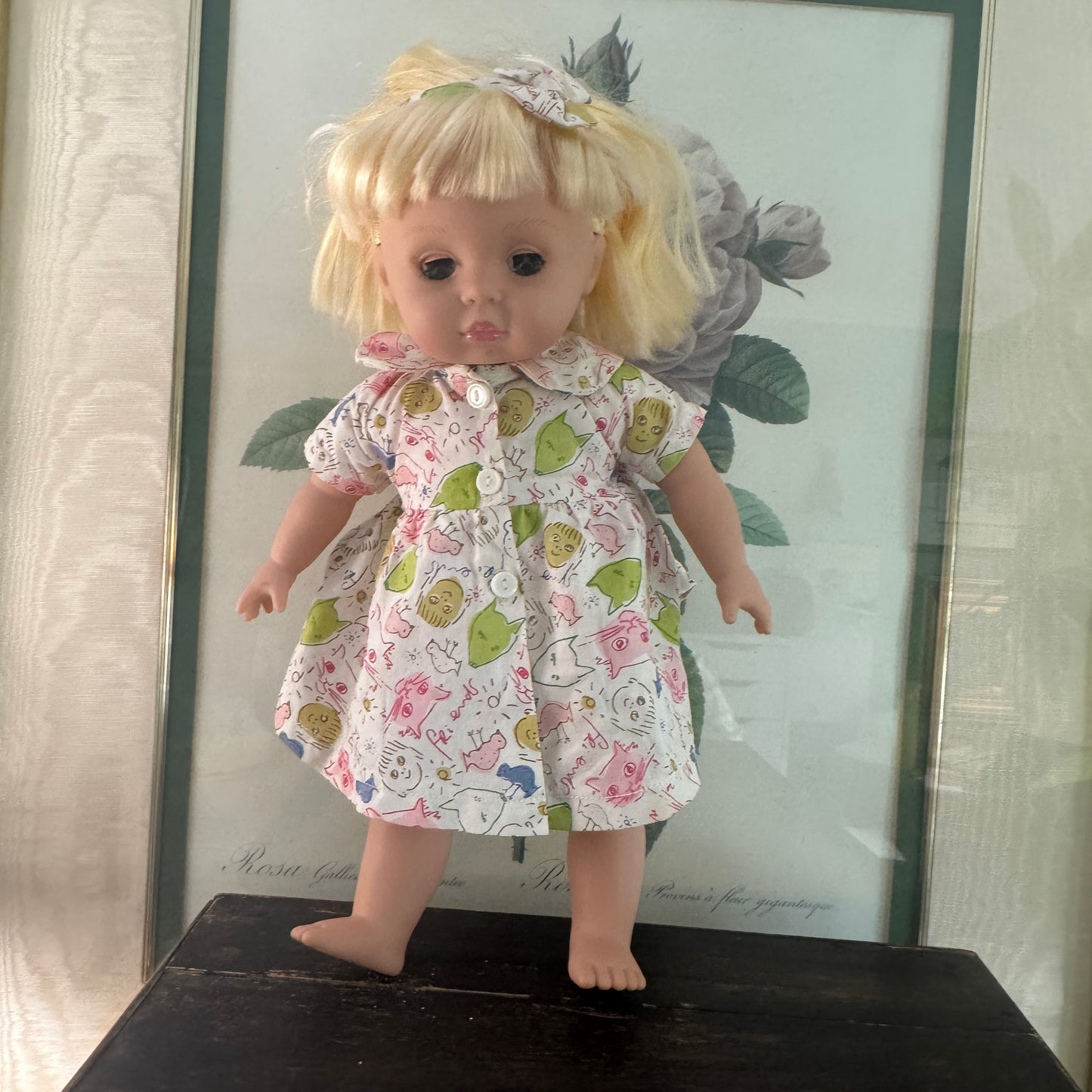Vintage Alexander Baby Doll 1999 Yoko Ono Dress & Head Band