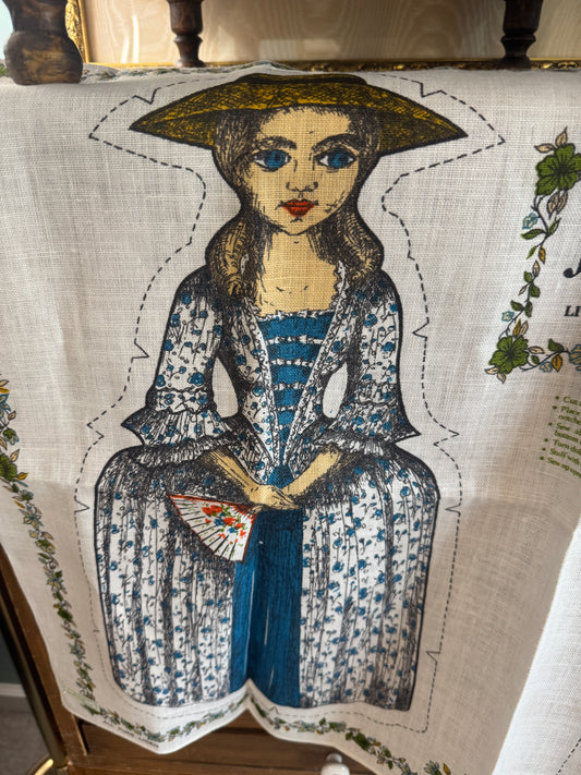 Jennie Williamsburg Little Hostess Doll Irish Linen Uncut Pattern