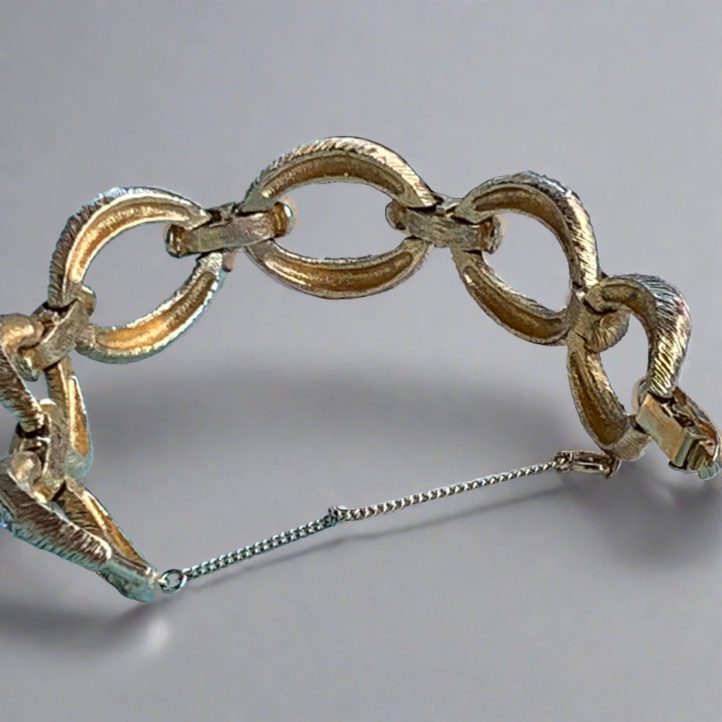 Panetta Vintage Rhinestone Bracelet & Earring Set