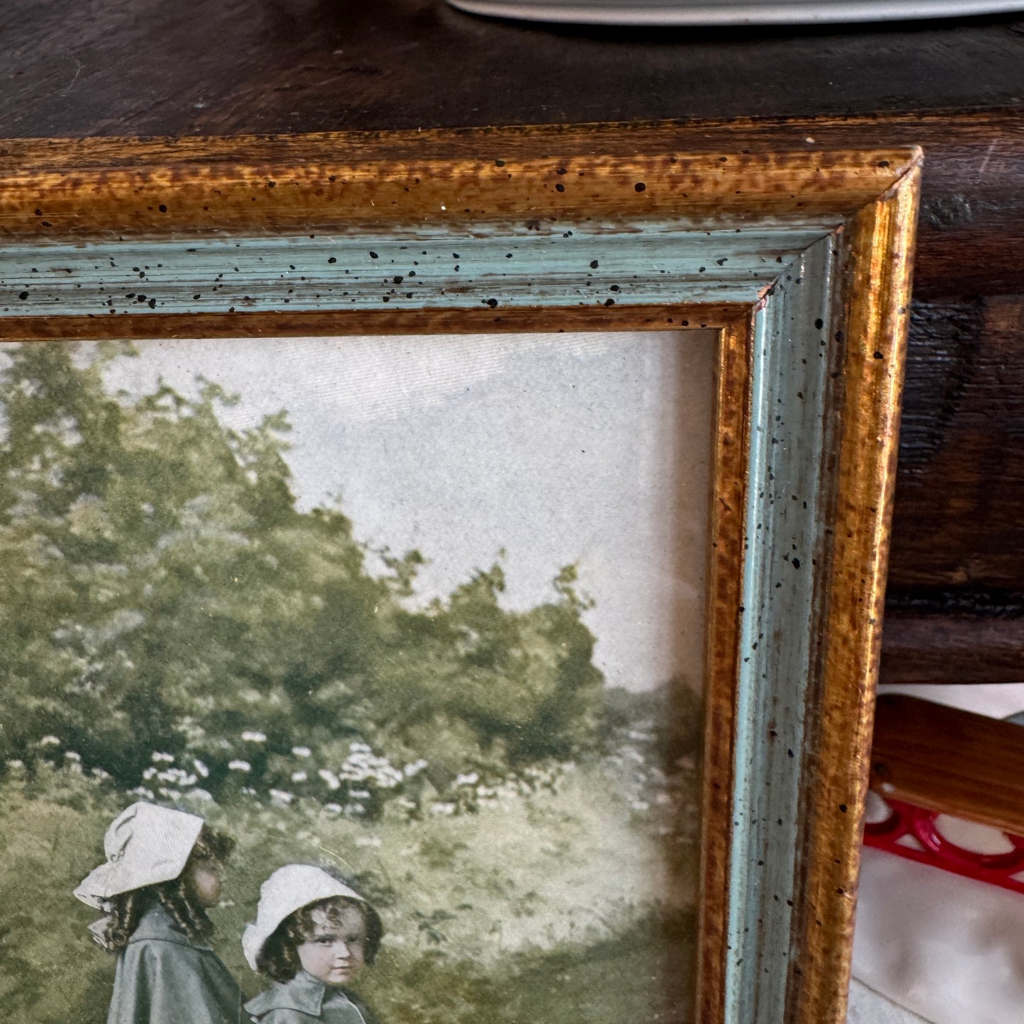 Vintage Sabbath Morn Framed Print
