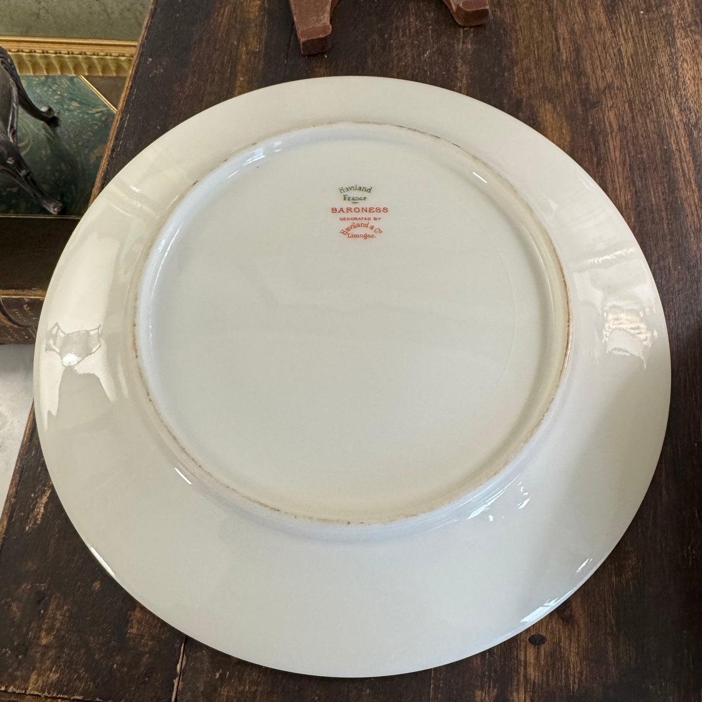 One French Haviland & Co French Limoges Baroness 8-3/4" Dinner Plate