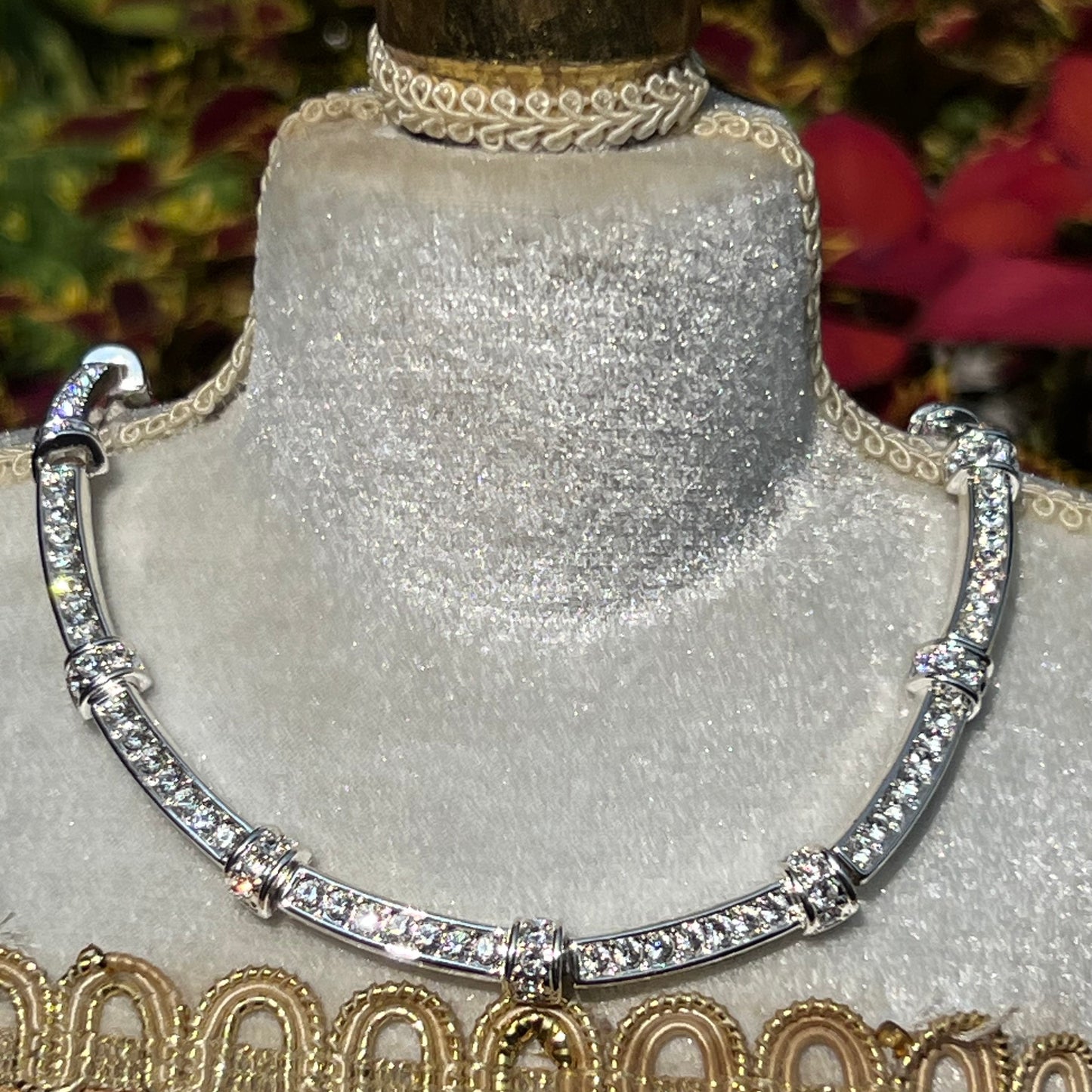 Vintage Napier Rhinestone Necklace