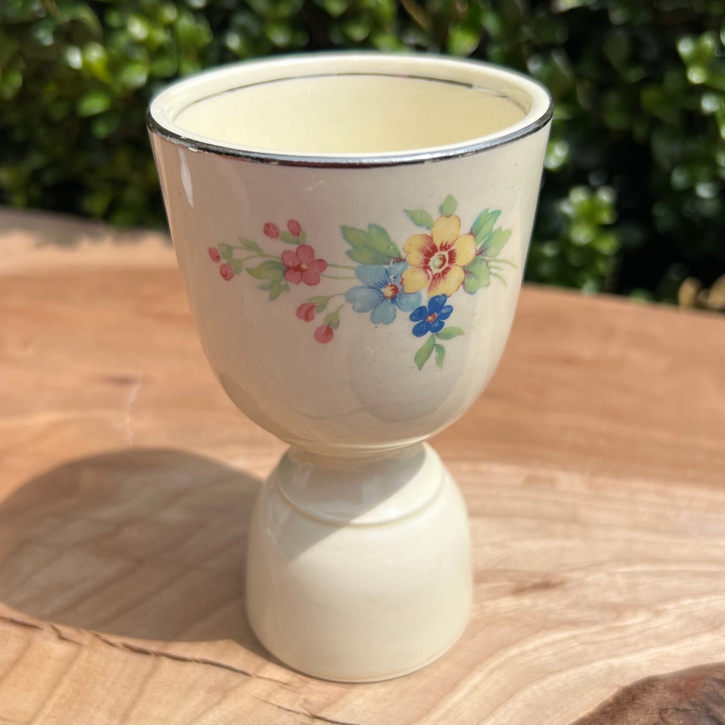 Vintage Homer Laughlin Double Egg Cup