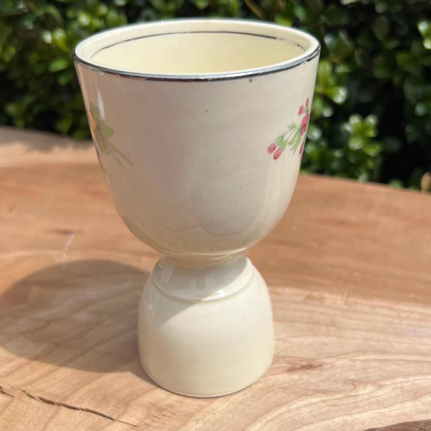 Vintage Homer Laughlin Double Egg Cup