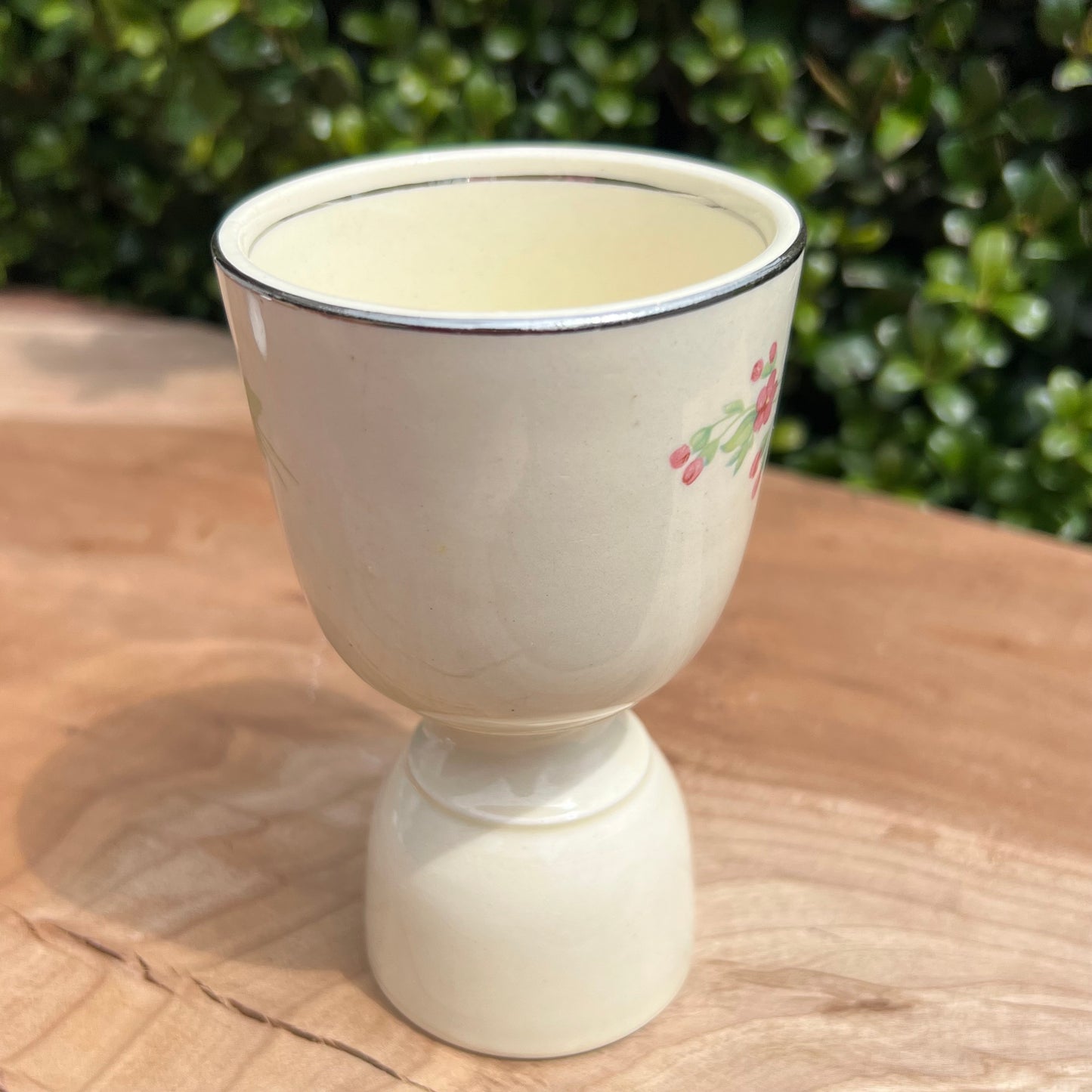 Vintage Homer Laughlin Double Egg Cup