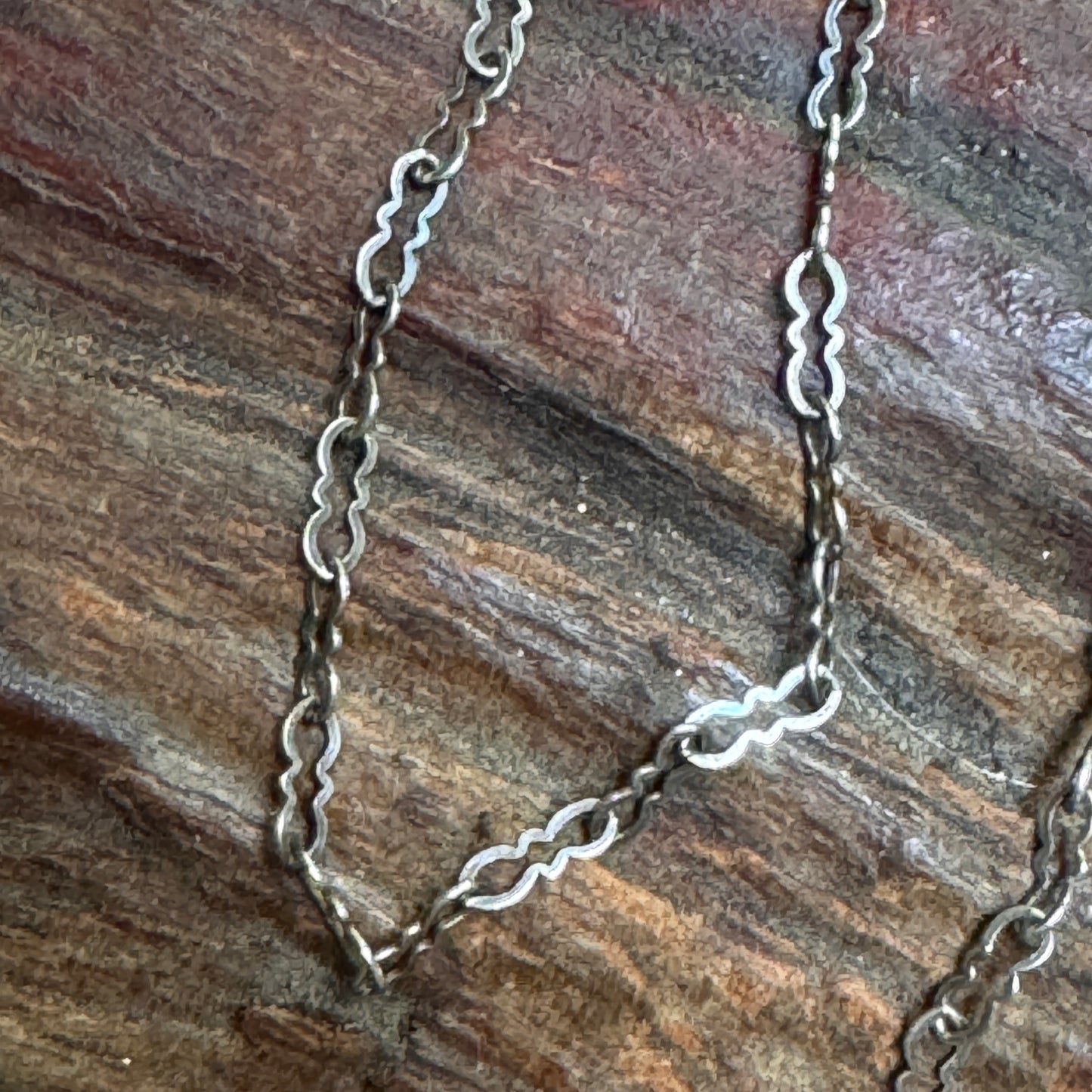 Art Deco Paste Lavalier Filigree Necklace