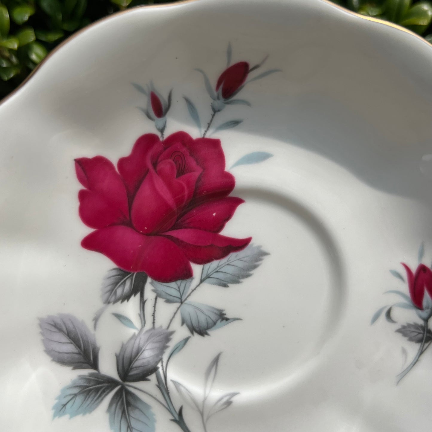 Vintage Sweet Romance Royal Albert English Bone China Tea Cup & Saucer