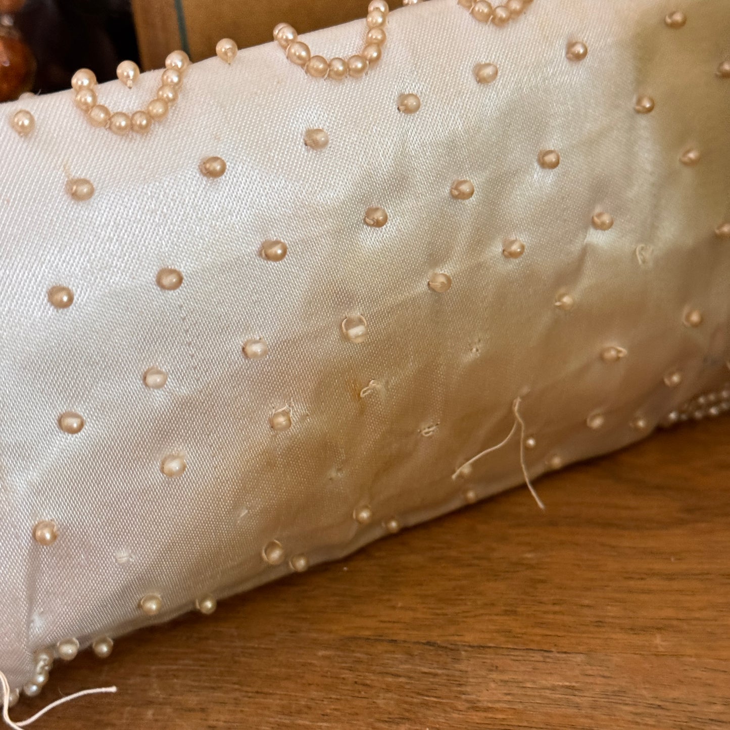 Vintage Hand Beaded Japanese La Regale Evening Bag Clutch Purse