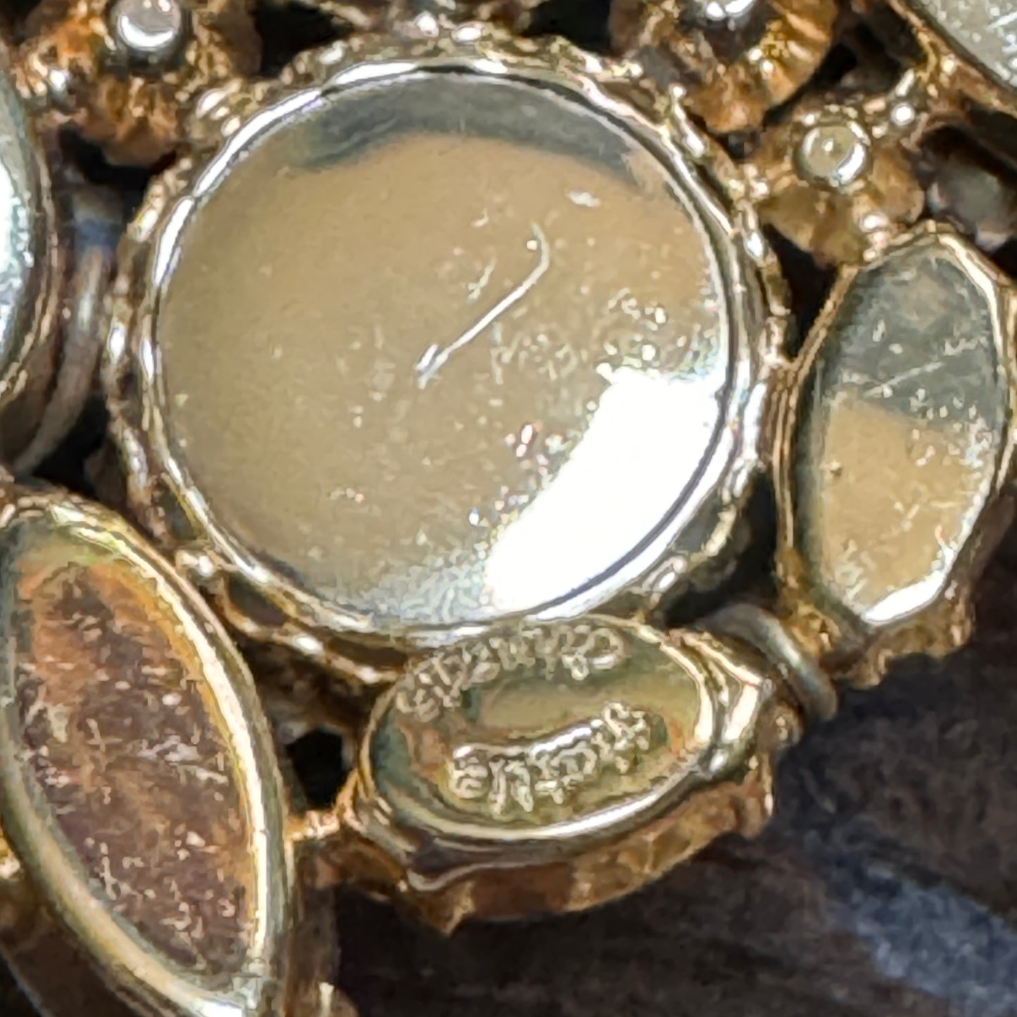 Vintage Hattie Carnegie Pin Matching Earring Set