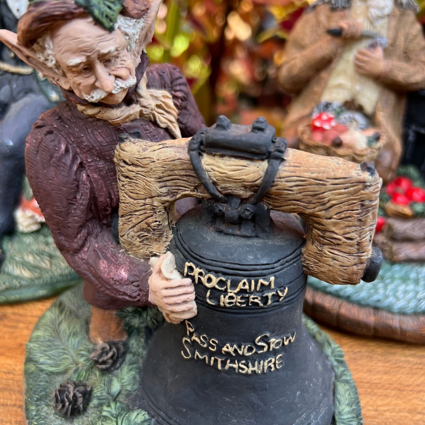 Three Smithshire Figurines Abraham, Benjamin & Libertas