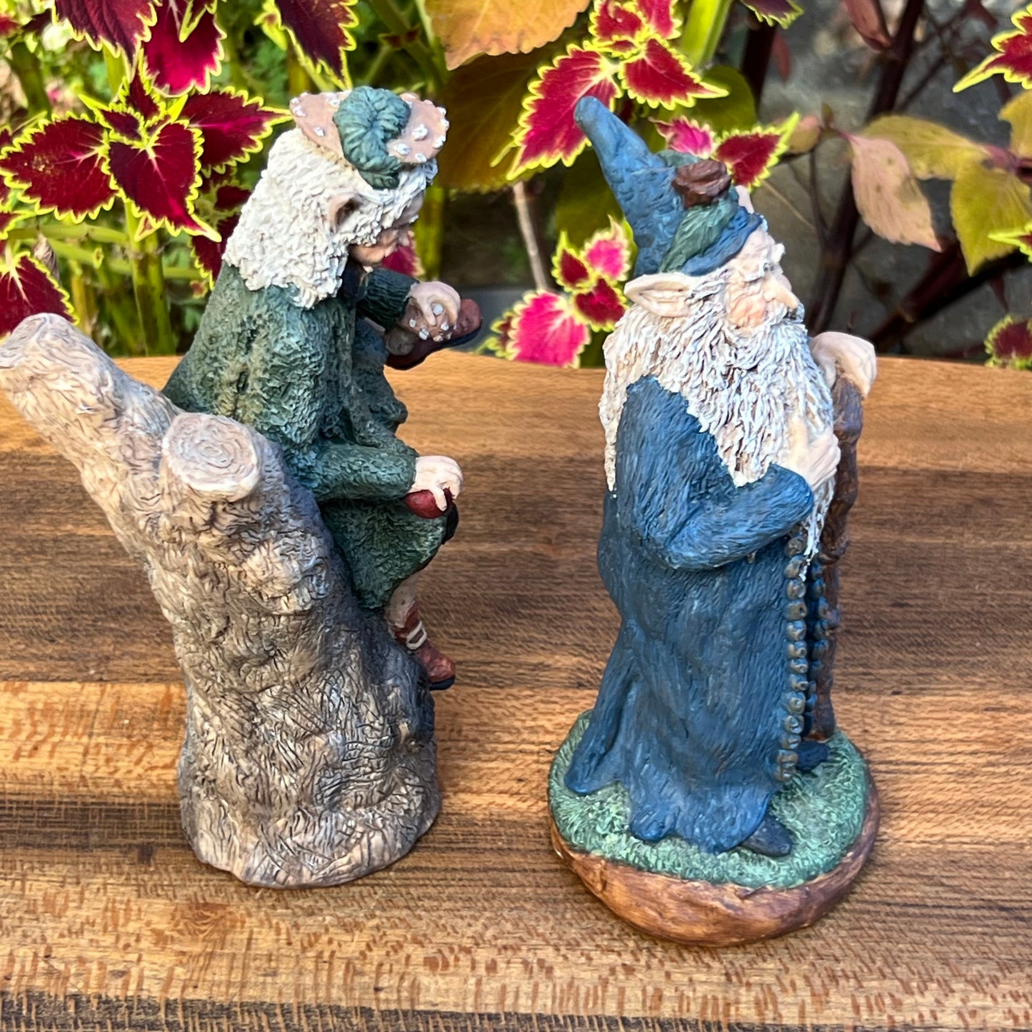 Two Smithshire Figurines Isaac & Merlin