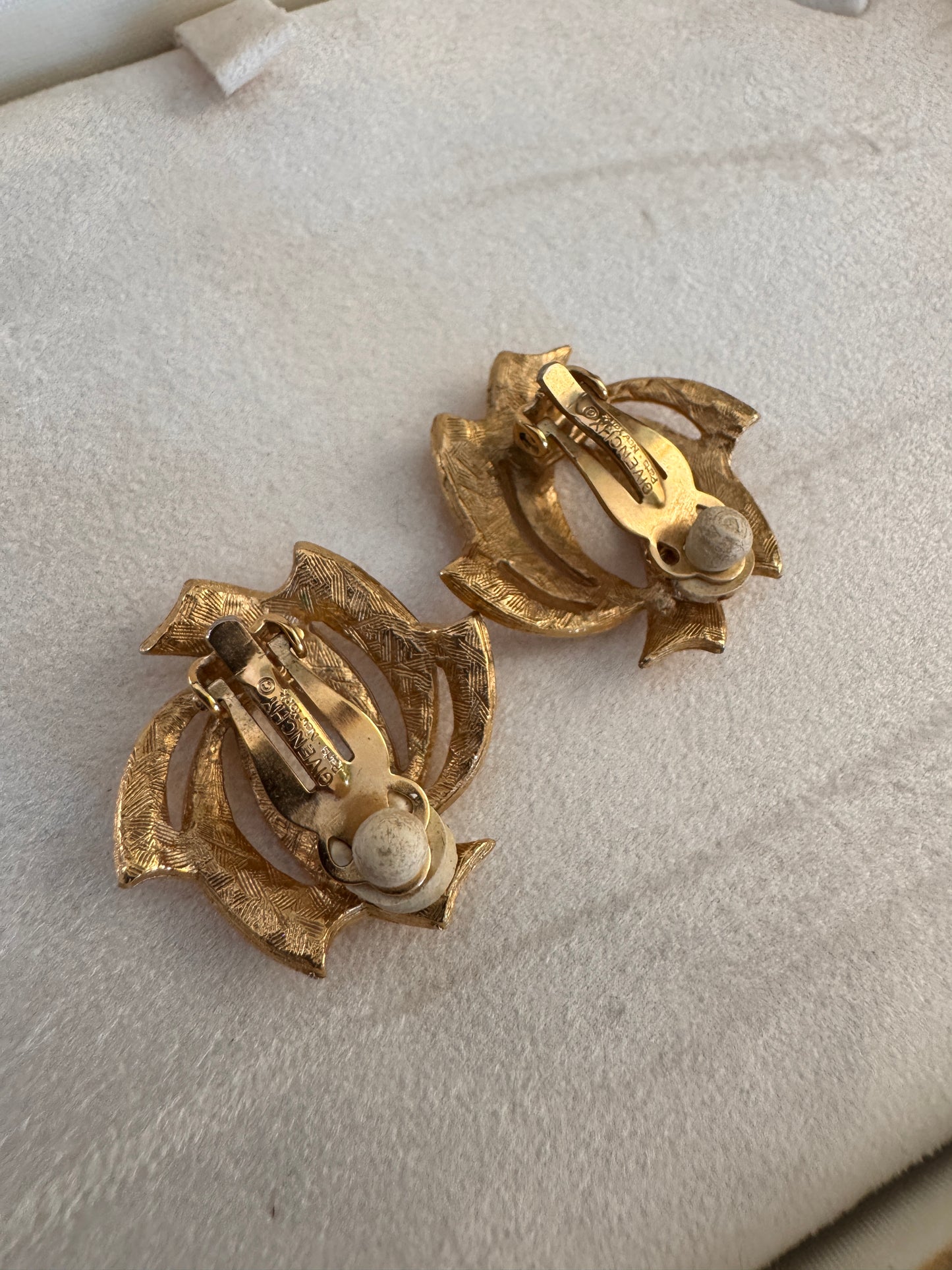 Vintage Givenchy Paris New York Earrings