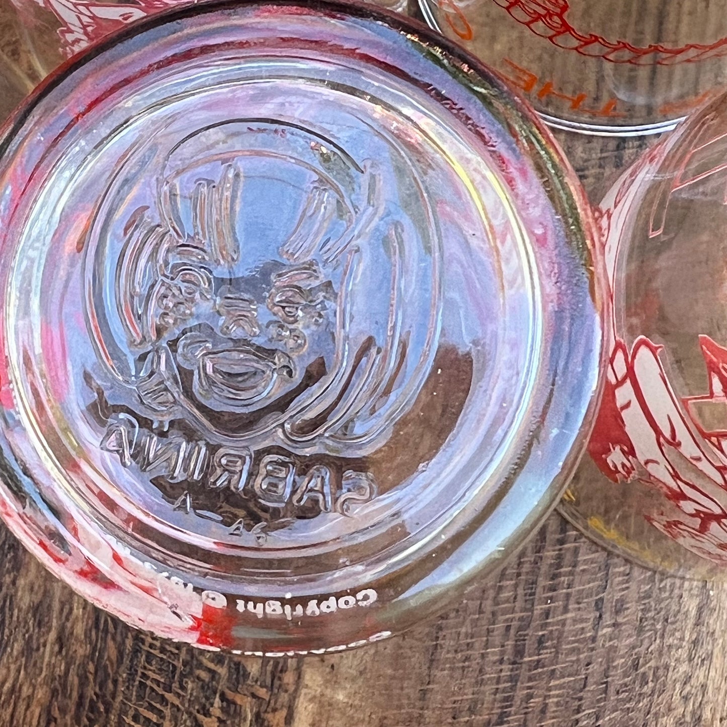 6 Vintage Archie, Looney Tunes Daffy Duck & Yosemite Sam Beverage Glasses