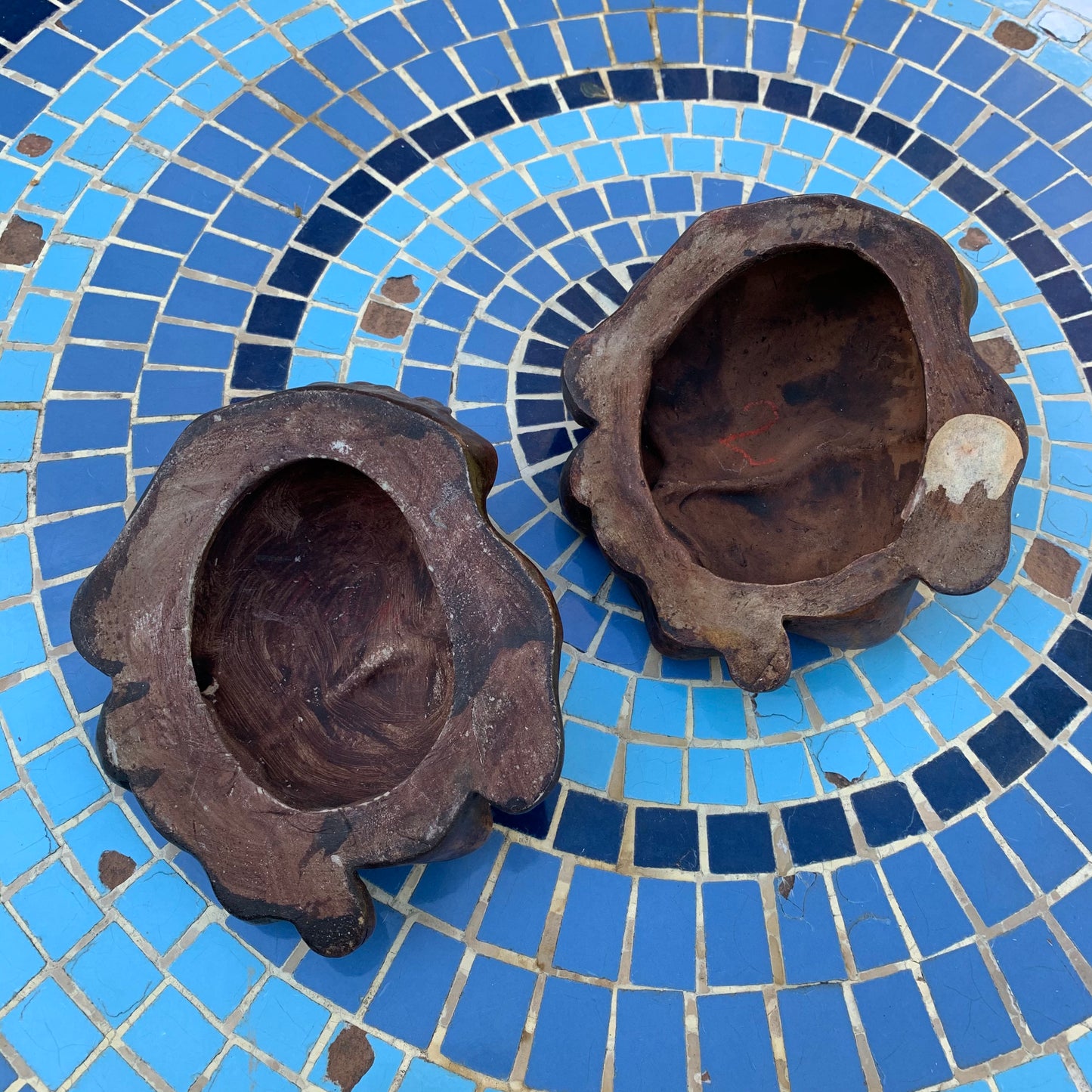 Two Vintage German Wall Masks