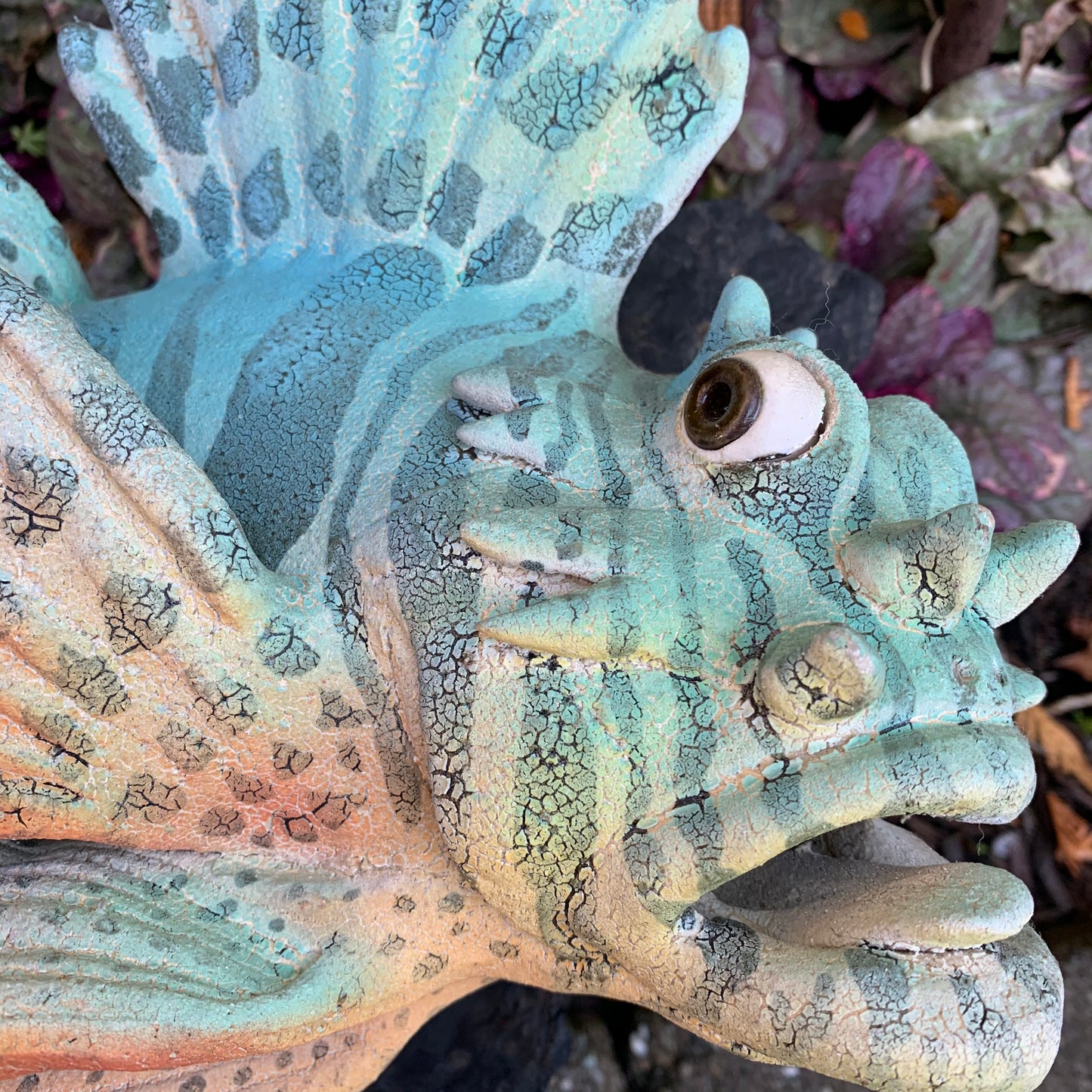 Original Alan & Rosemary Bennett Lionfish Wall Sculpture