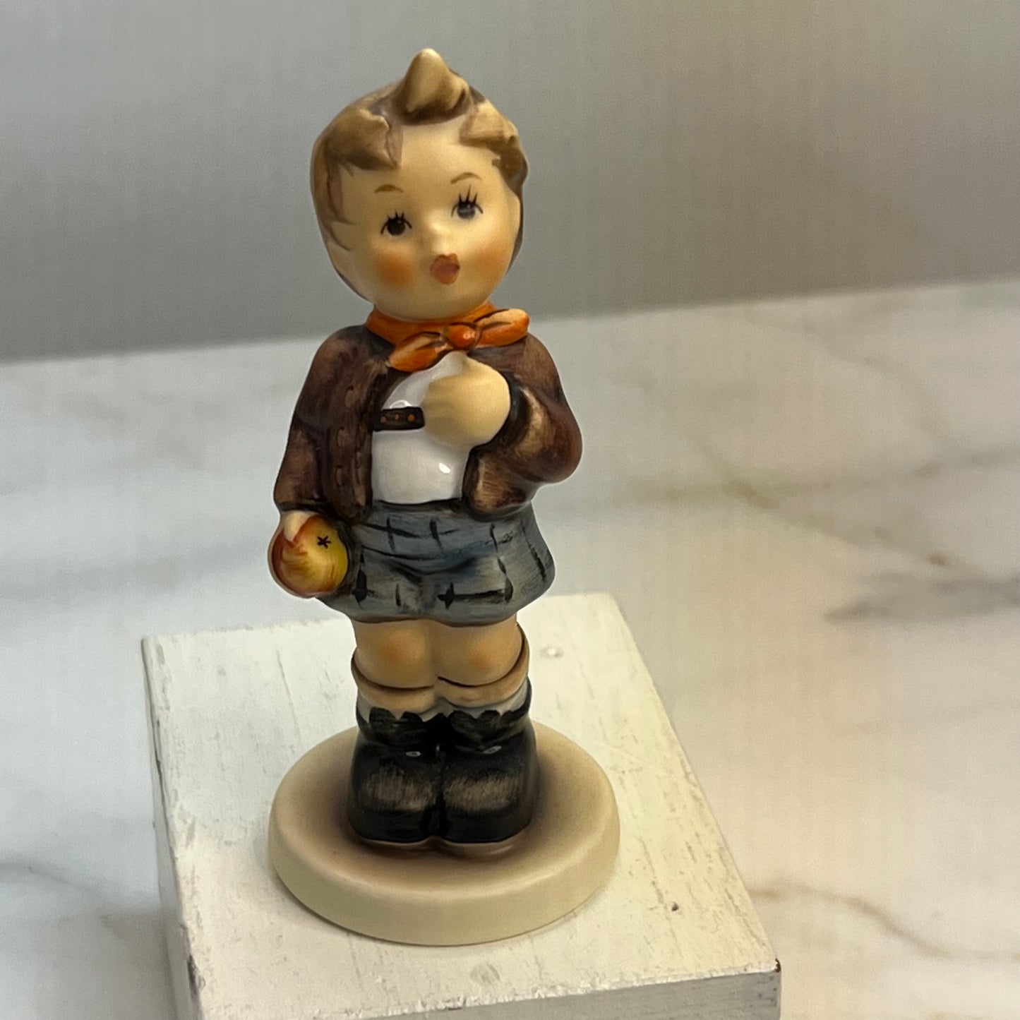 1992 Hummel "Cheeky Fellow" HUM 554 M. I. Hummel Club Figurine