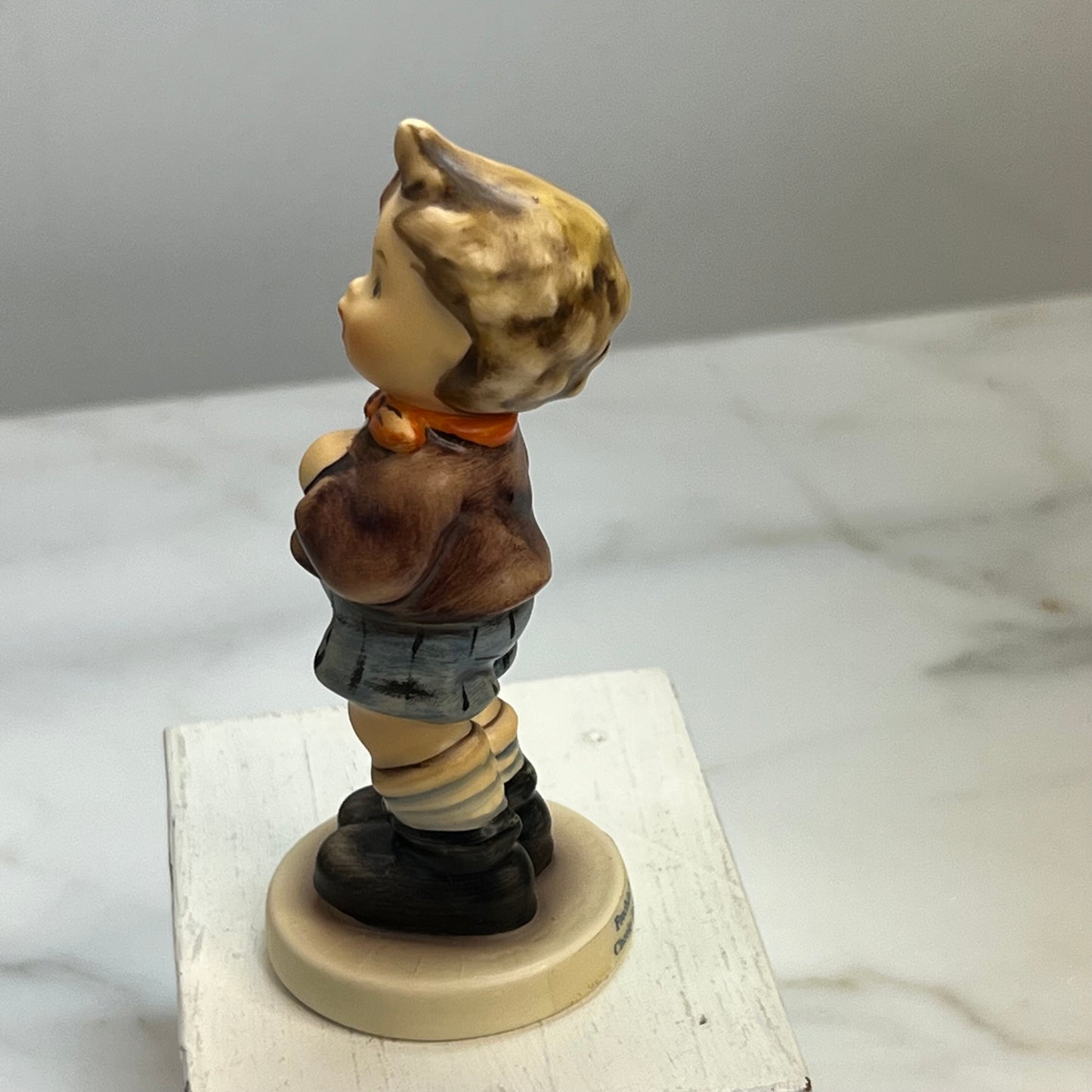 1992 Hummel "Cheeky Fellow" HUM 554 M. I. Hummel Club Figurine