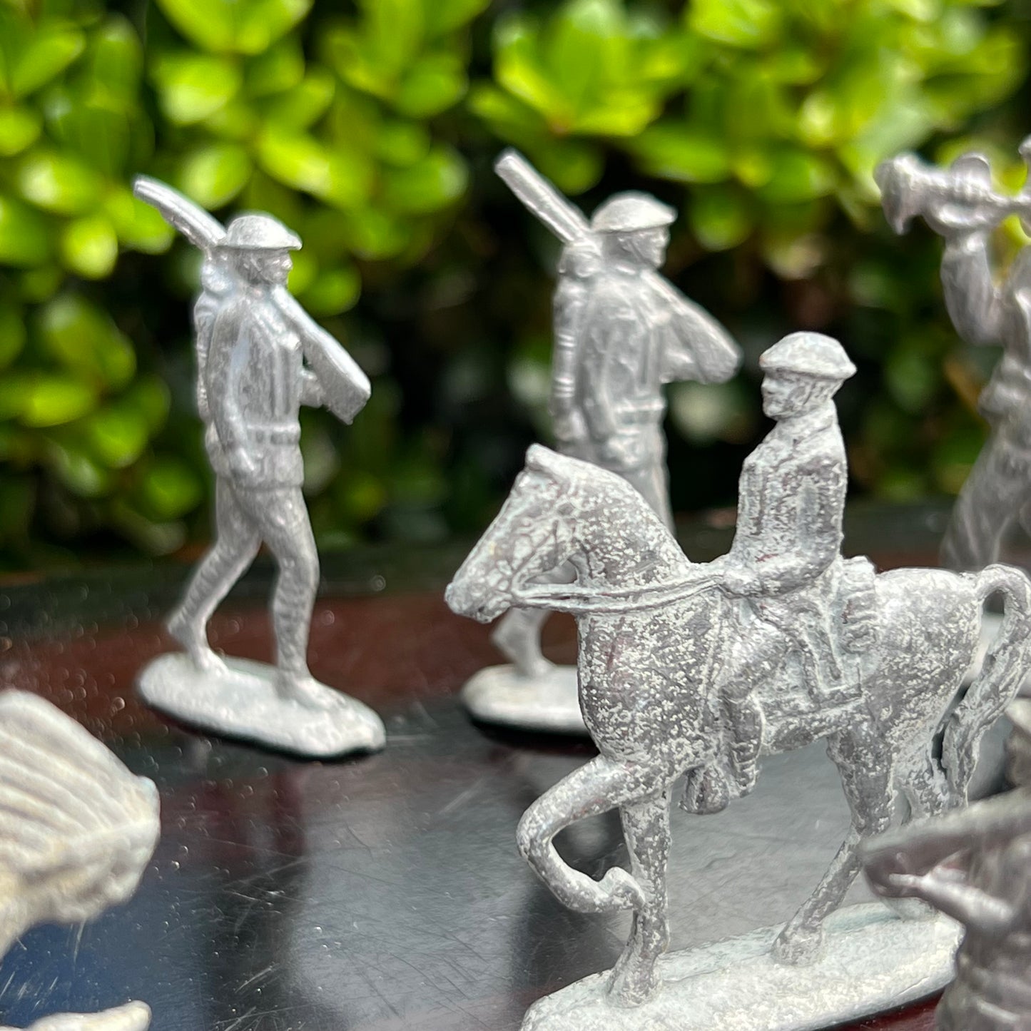 13 Vintage Lead Toys Soldiers & Native American Indians