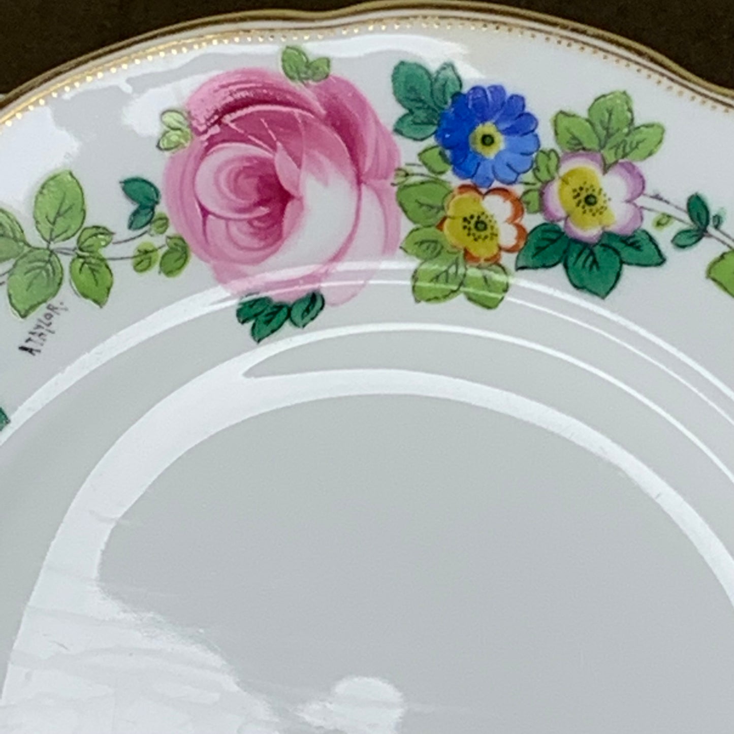 Close up Artist signature