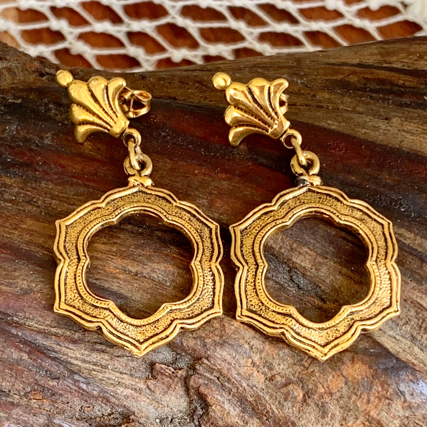 14 k gold post