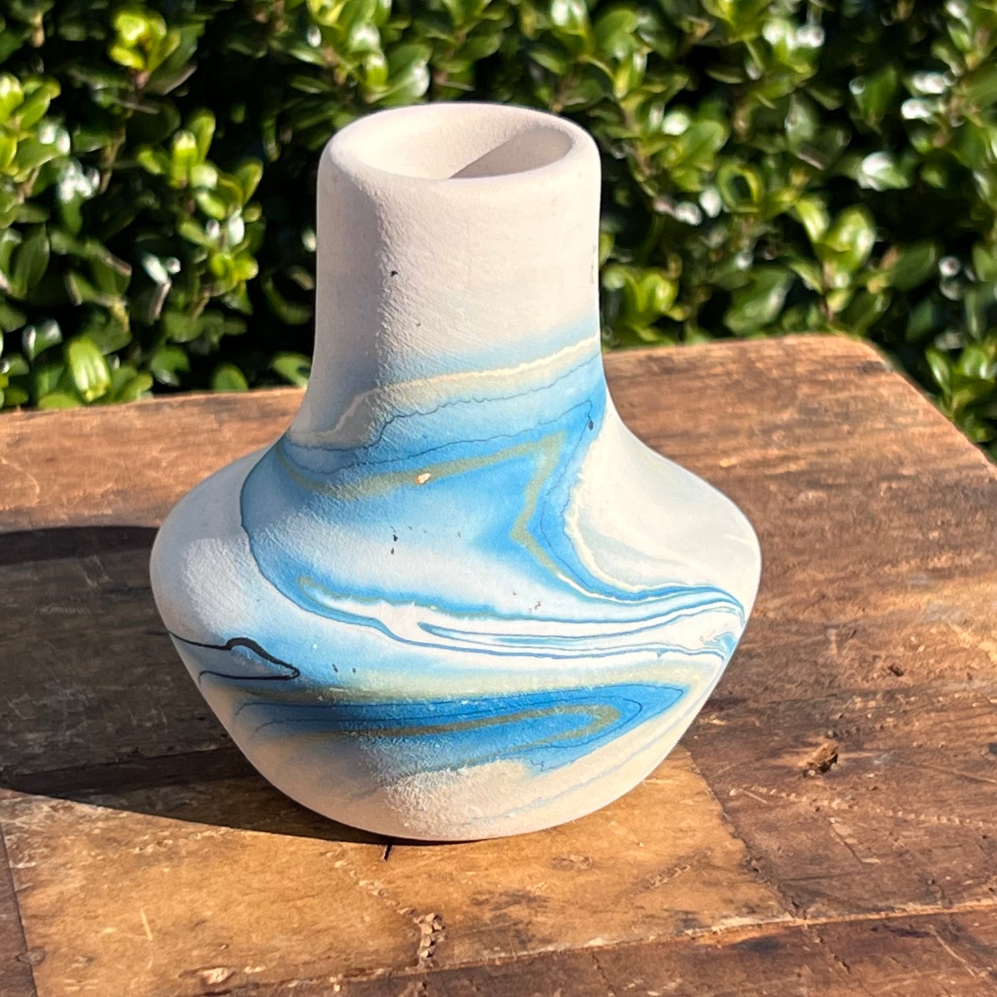 Vintage Nemadji USA Native American Pottery Vase