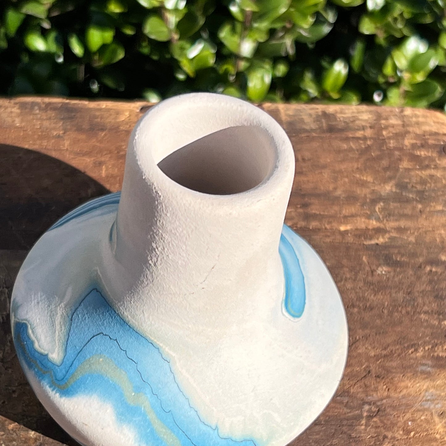Vintage Nemadji USA Native American Pottery Vase