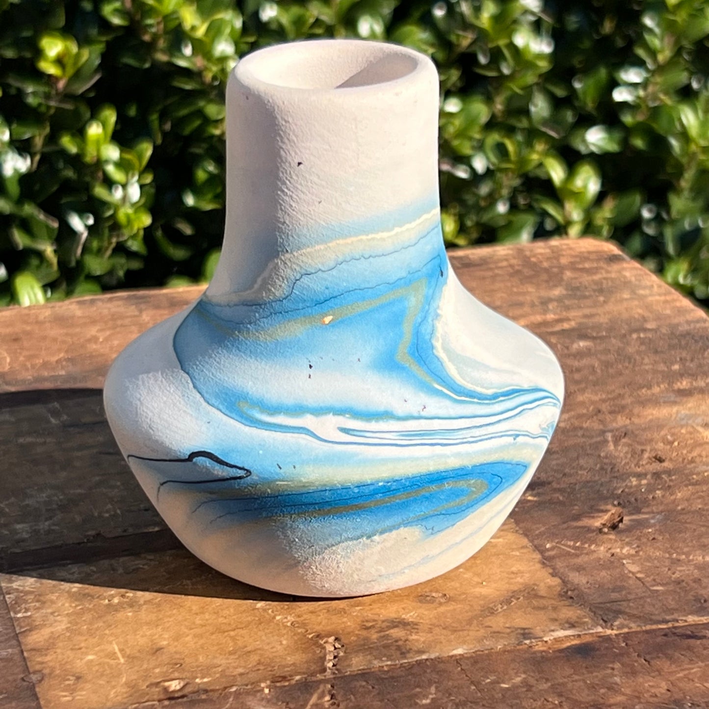 Vintage Nemadji USA Native American Pottery Vase
