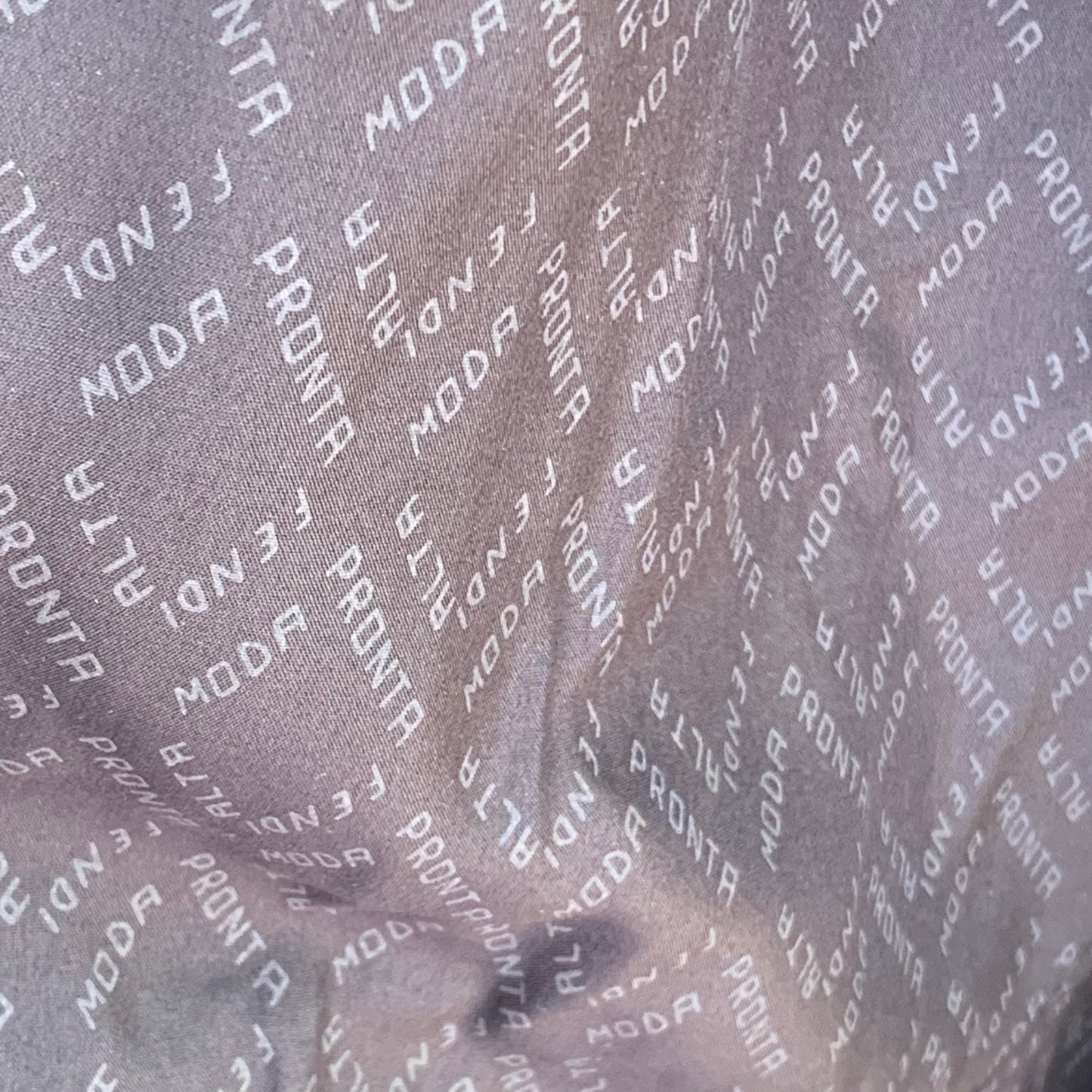 Silk lining signature cloth