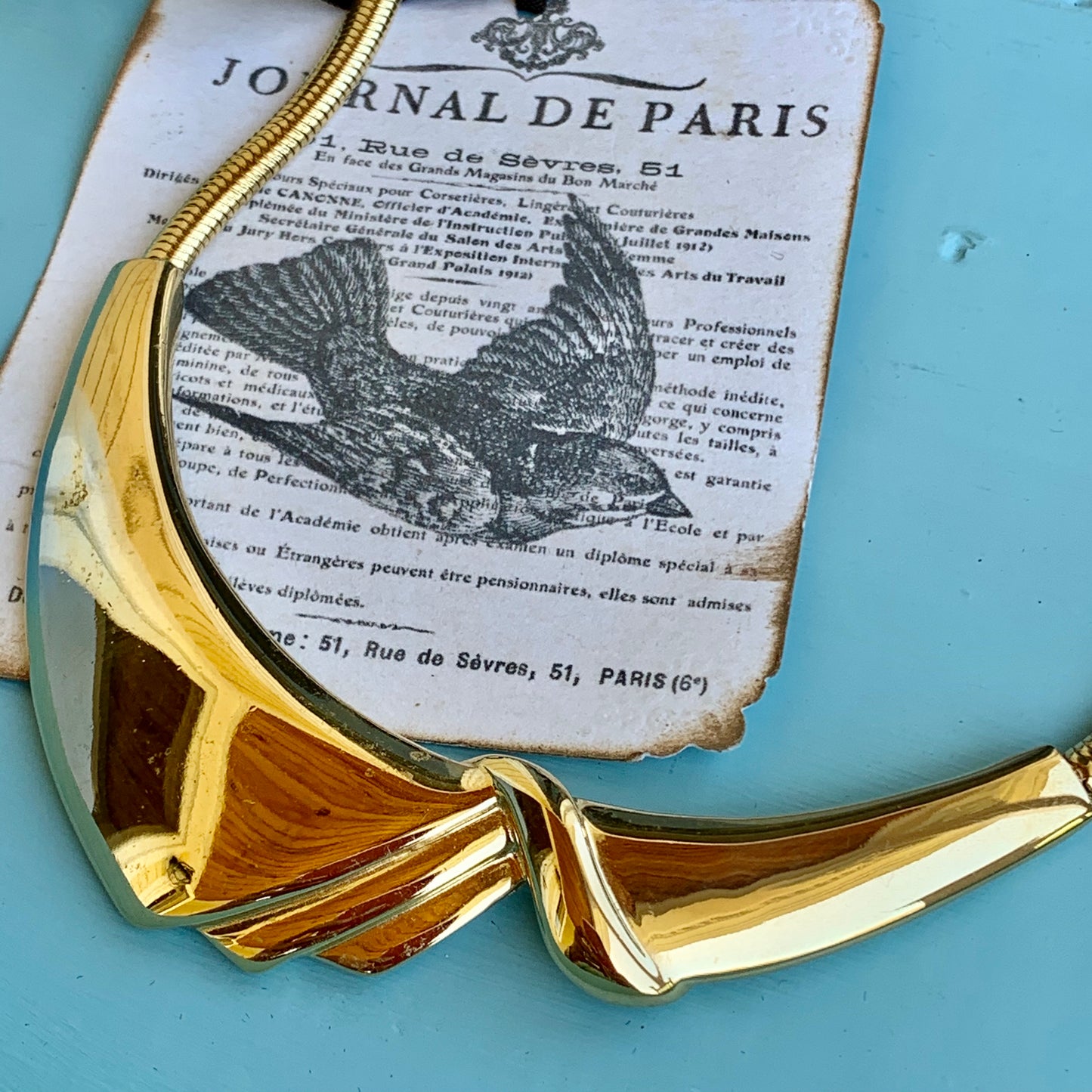 Vintage Trifari Pendant Necklace