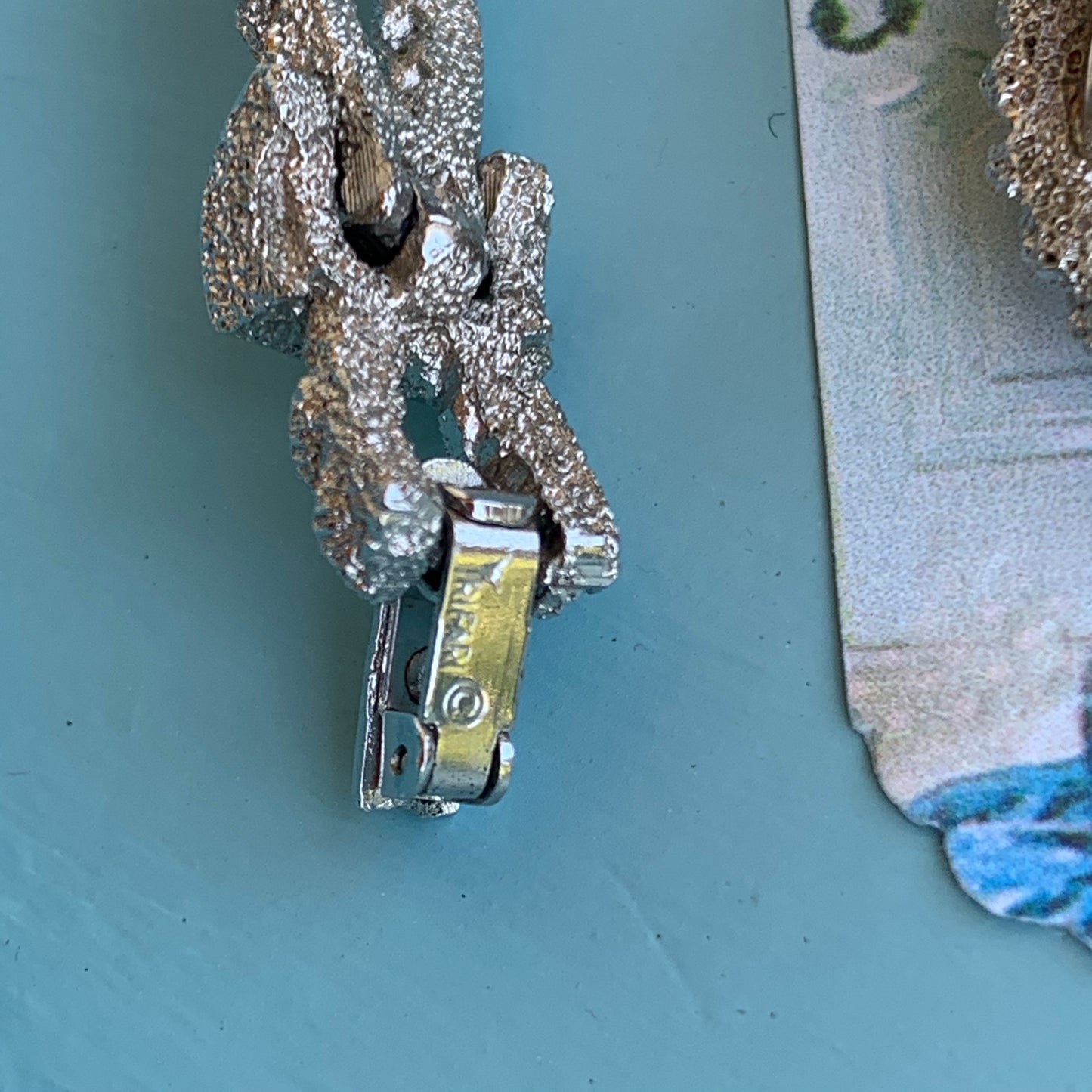 Vintage Trifari Cowgirl Bracelet & Earring Set