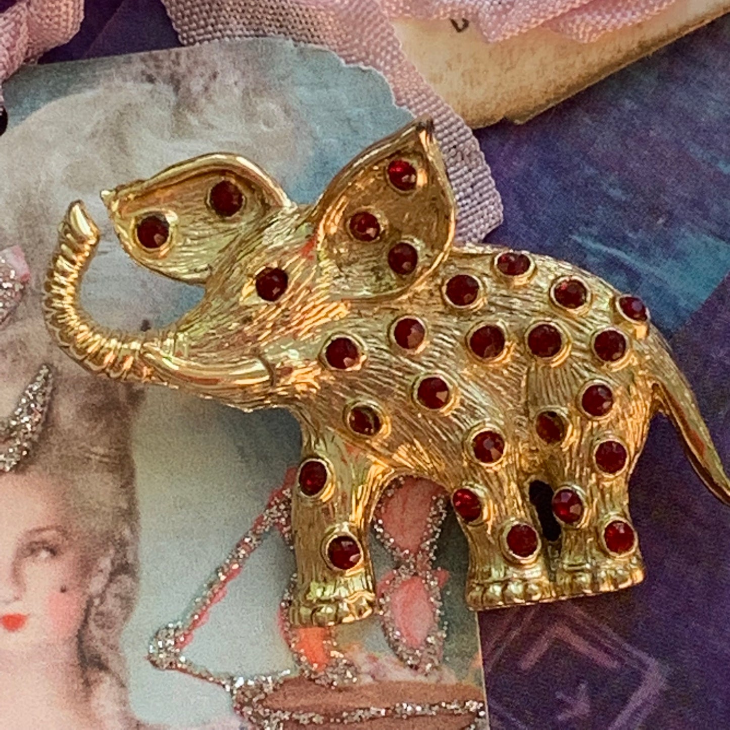 Vintage Doddz 11w30th Street Elephant Pin - Lady Slippers