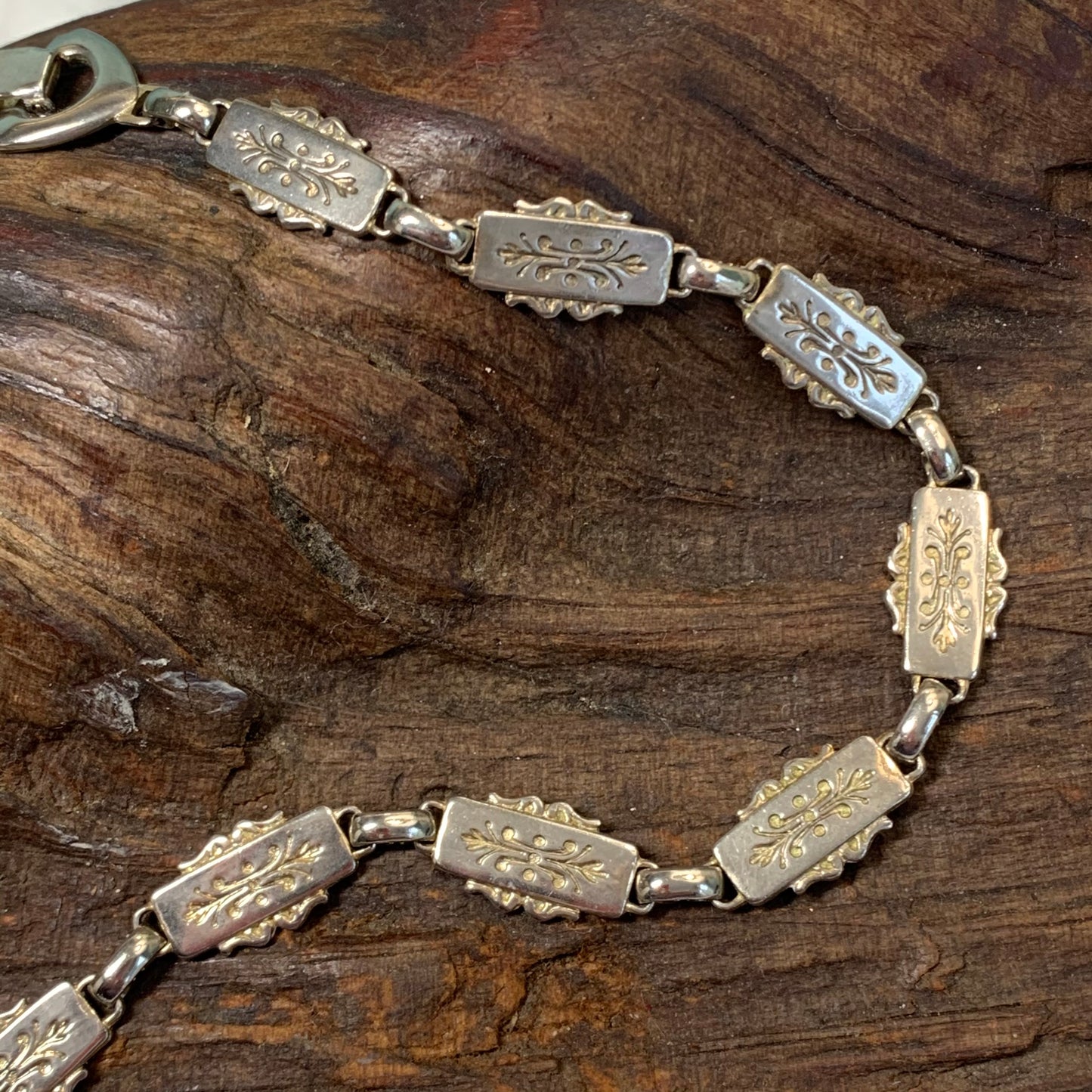 Vintage Marino Silver Tone Metal Necklace