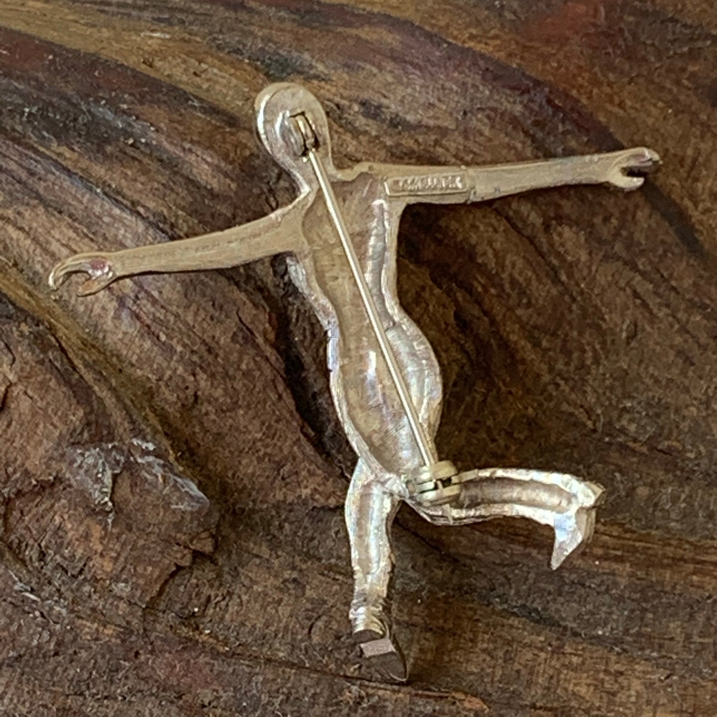 Vintage C. Kellner Gymnast Pin