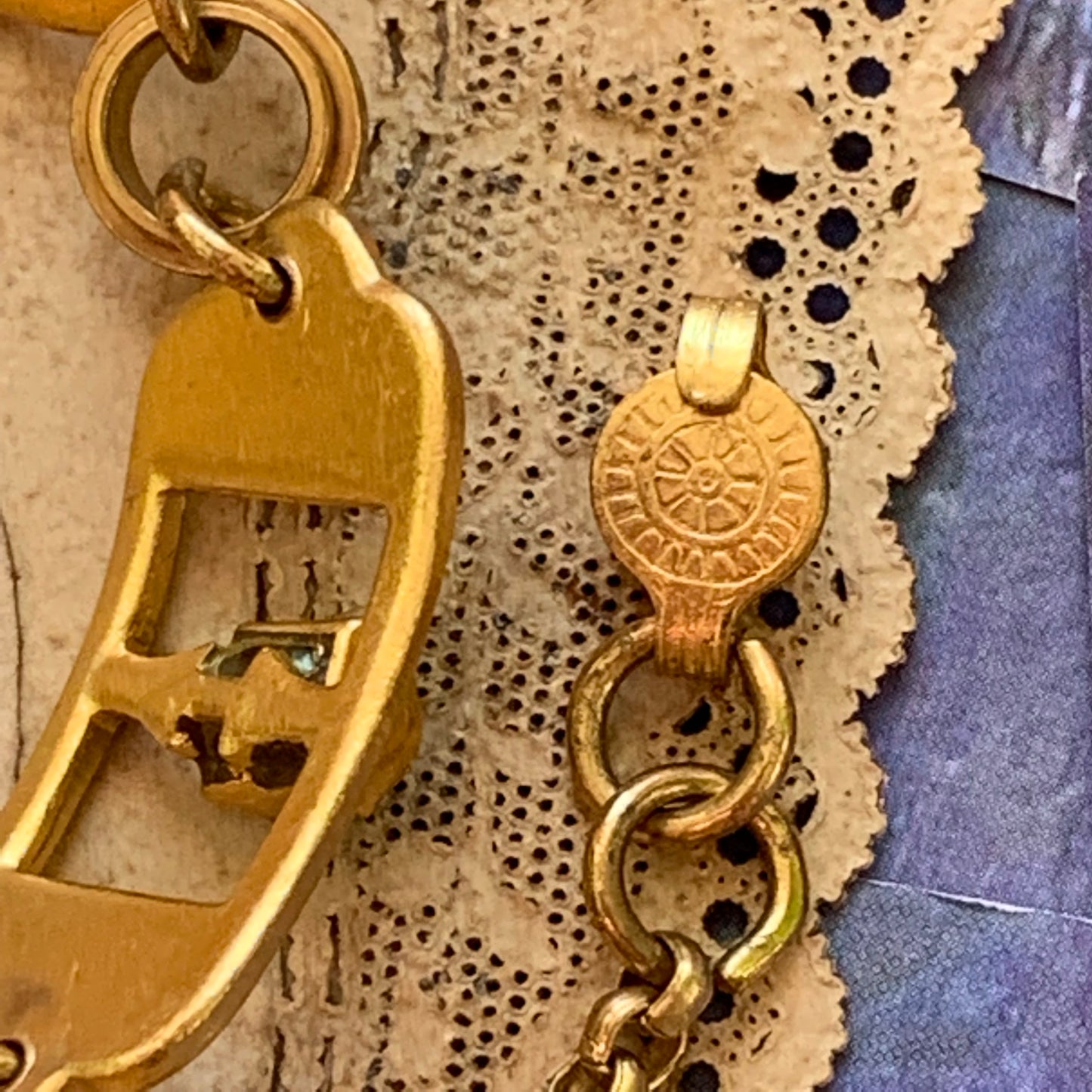 Art Deco Necklace - Lady Slippers