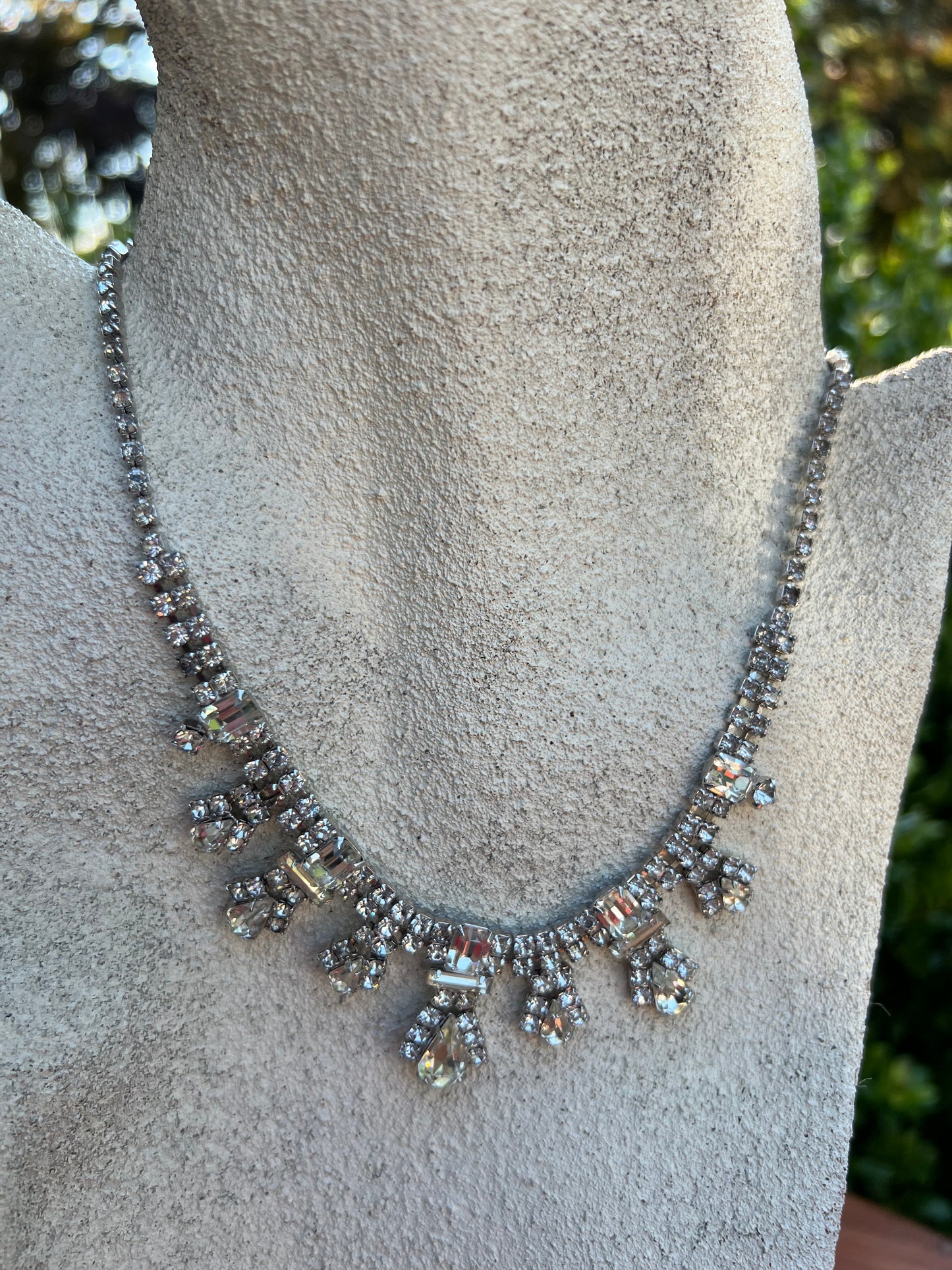 Vintage Rhinestone Necklace
