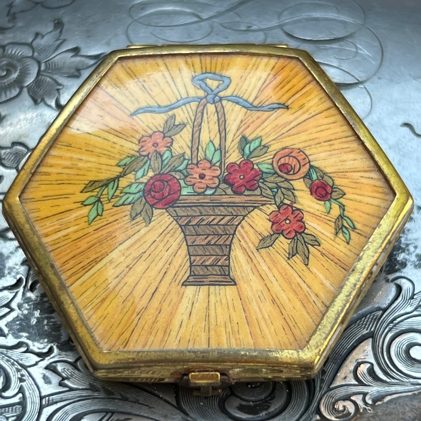 Vintage Hobigant Paris-New York Compact