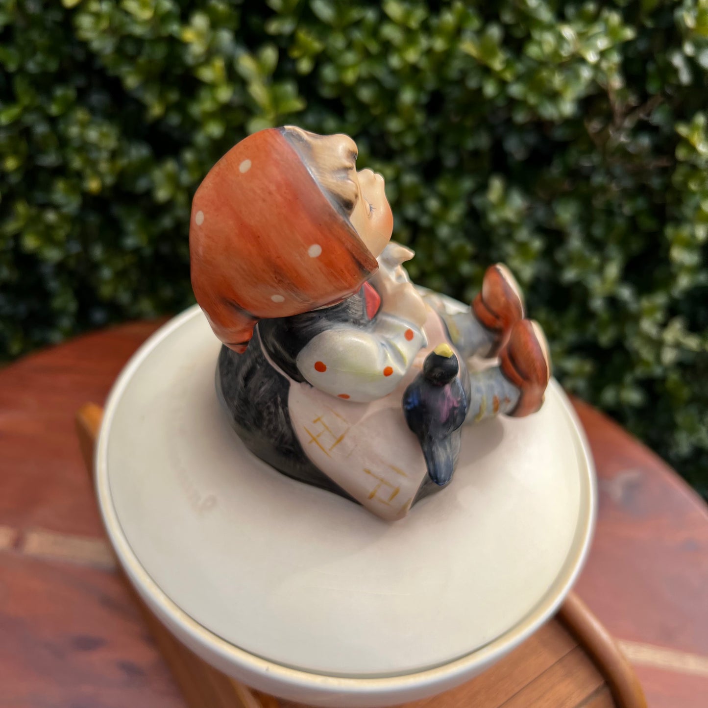 HUM lll/69 Hummel "Happy Pastime" Old Style Candy Dish 1937