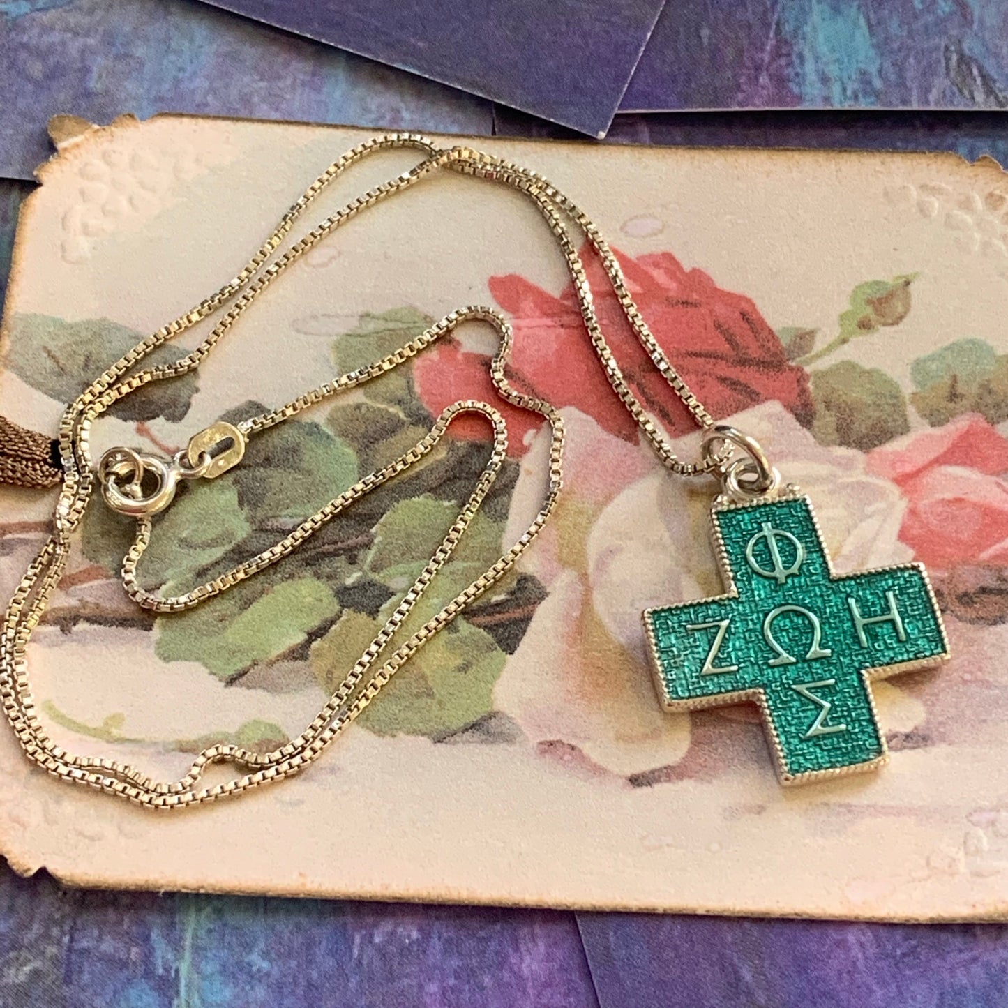 Catholic Light + Life Sterling Silver Necklace - Lady Slippers