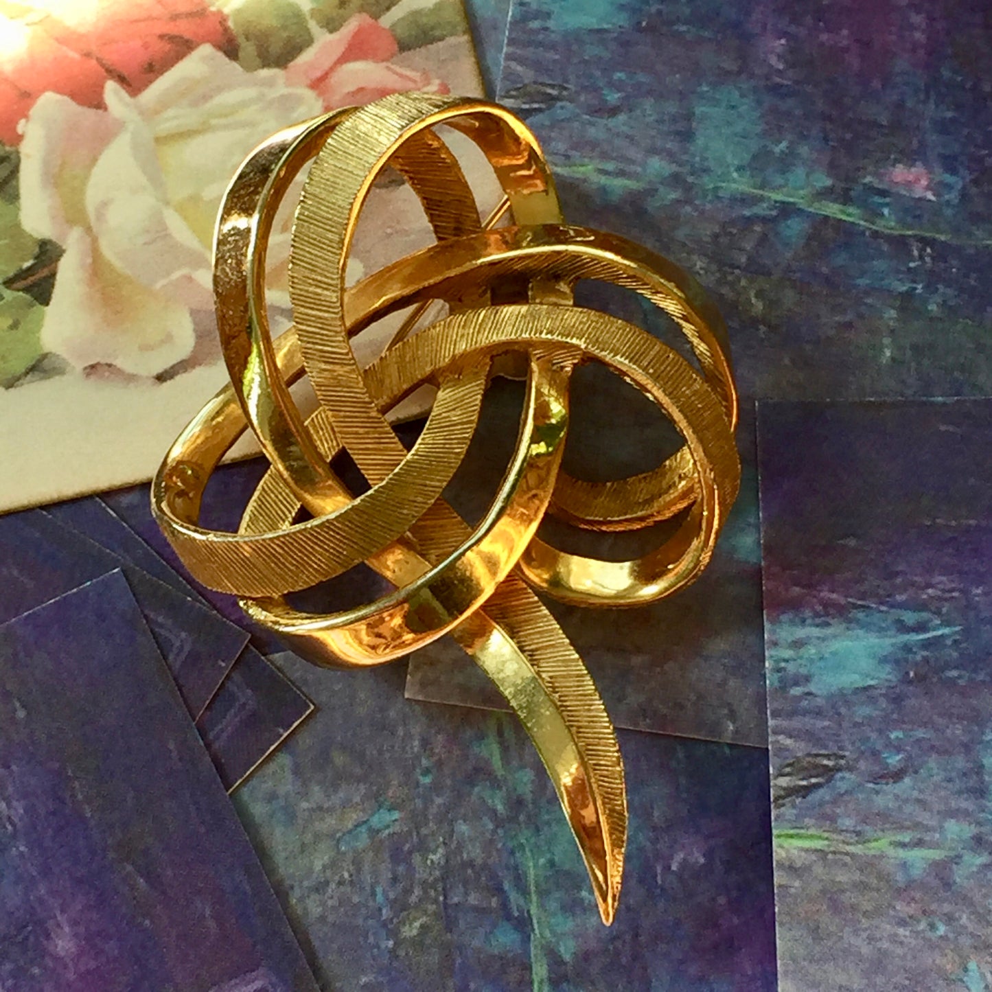 Vintage DiNicola Pin - Lady Slippers