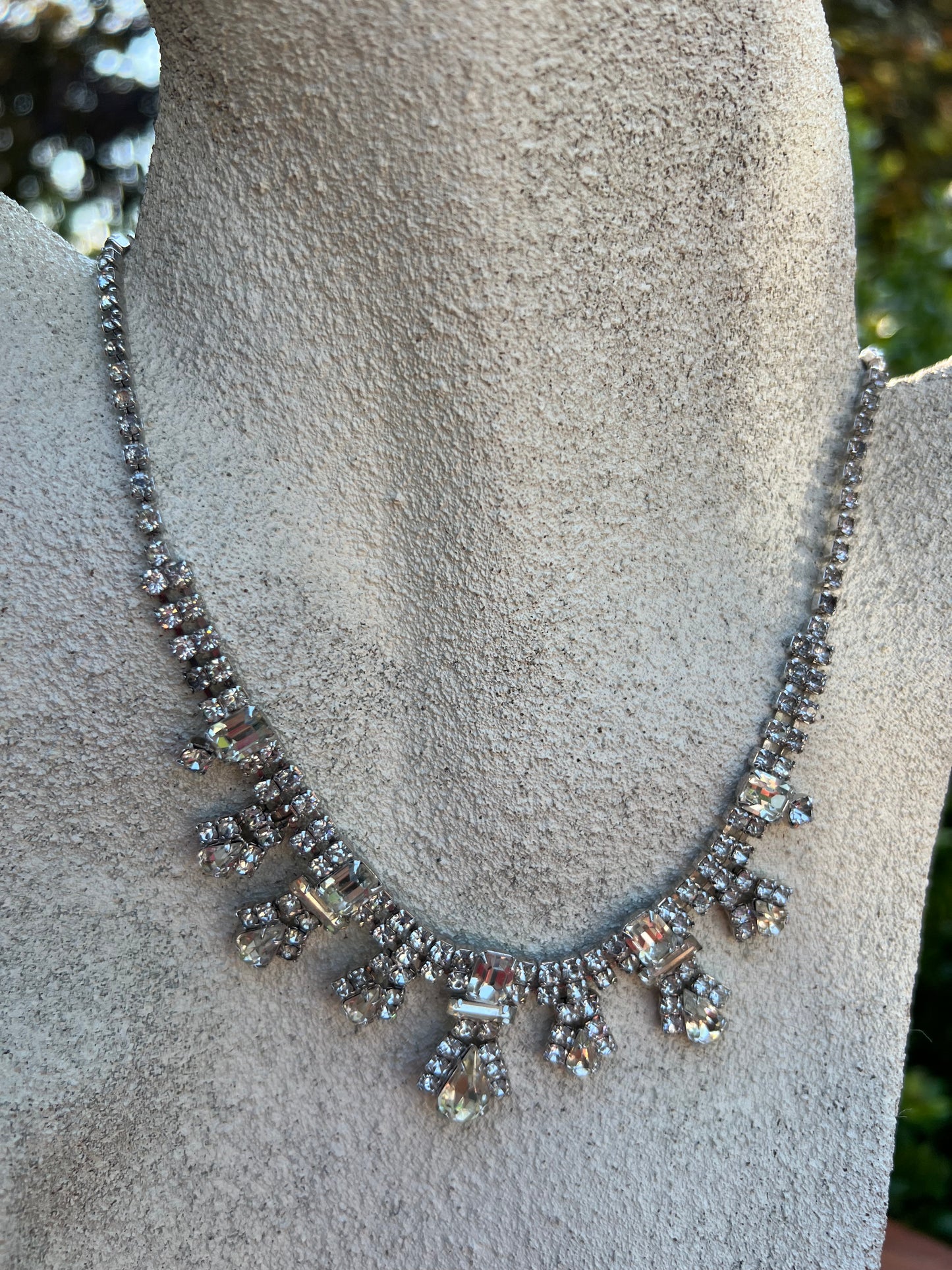 Vintage Rhinestone Necklace