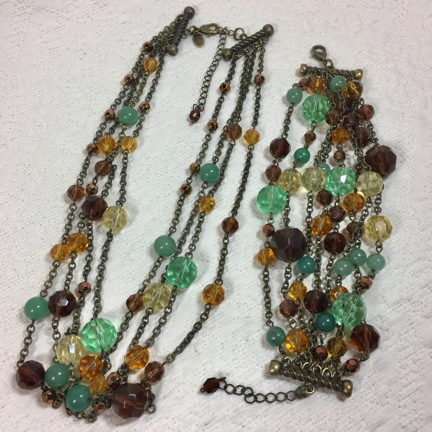 Lia Sophia Necklace and Bracelet Set - Lady Slippers