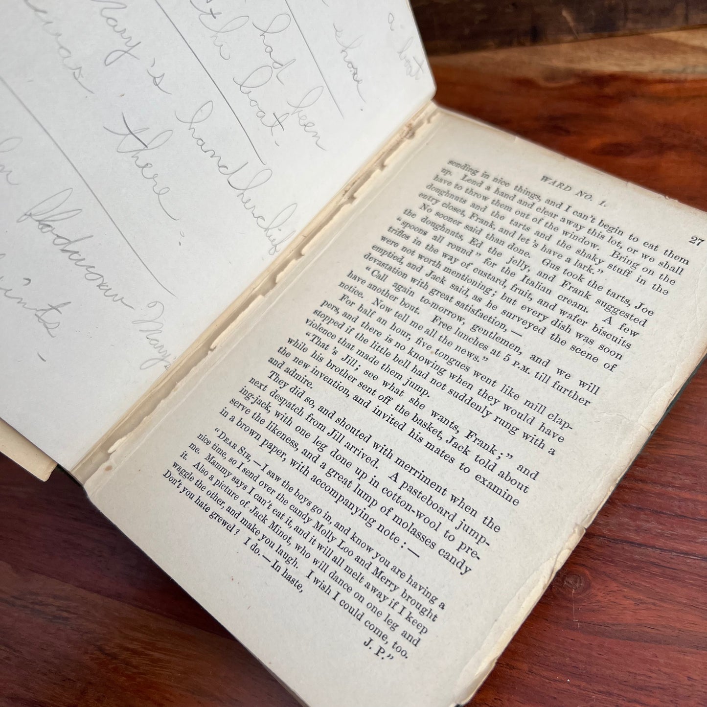 Antique Jack & Jill A Village Story and Old Fashioned Girl Louisa May Alcott Book