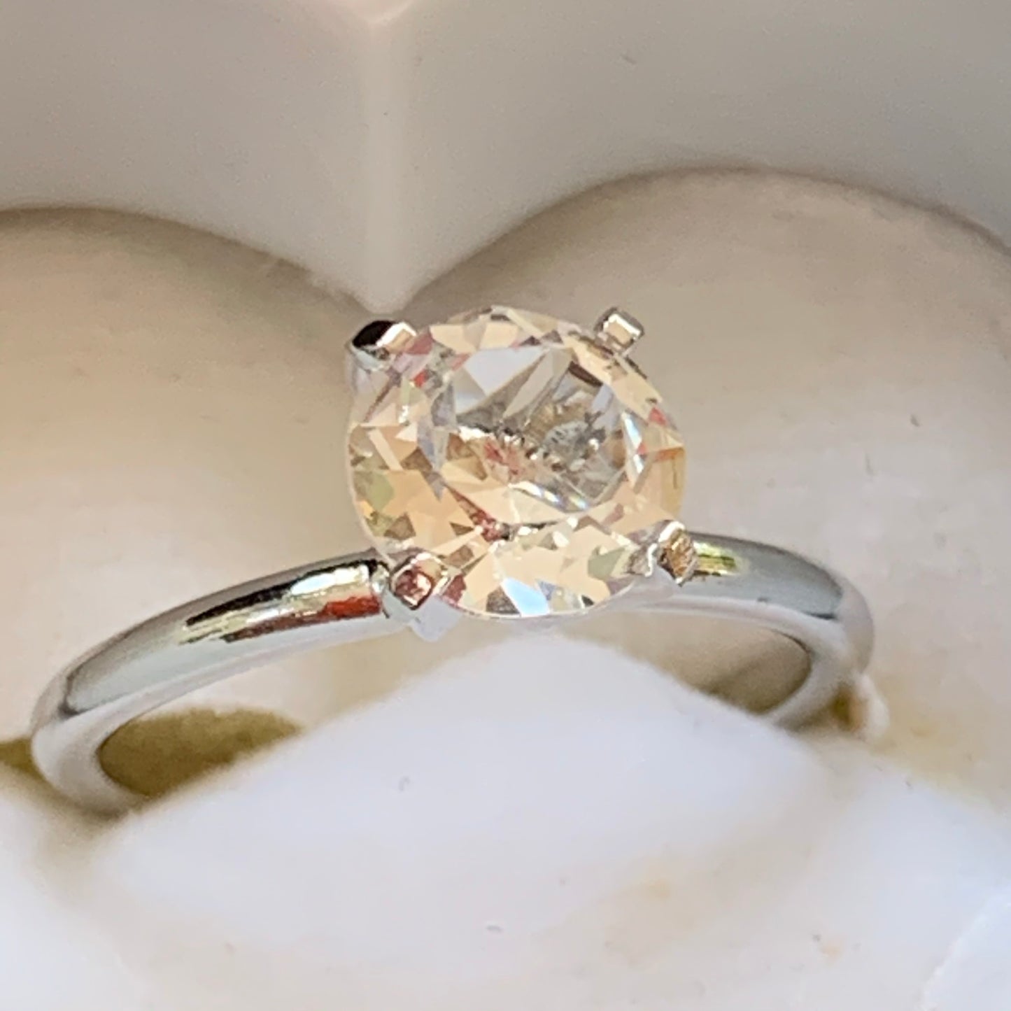 Three Vintage Uncas Cocktail Rings - Lady Slippers