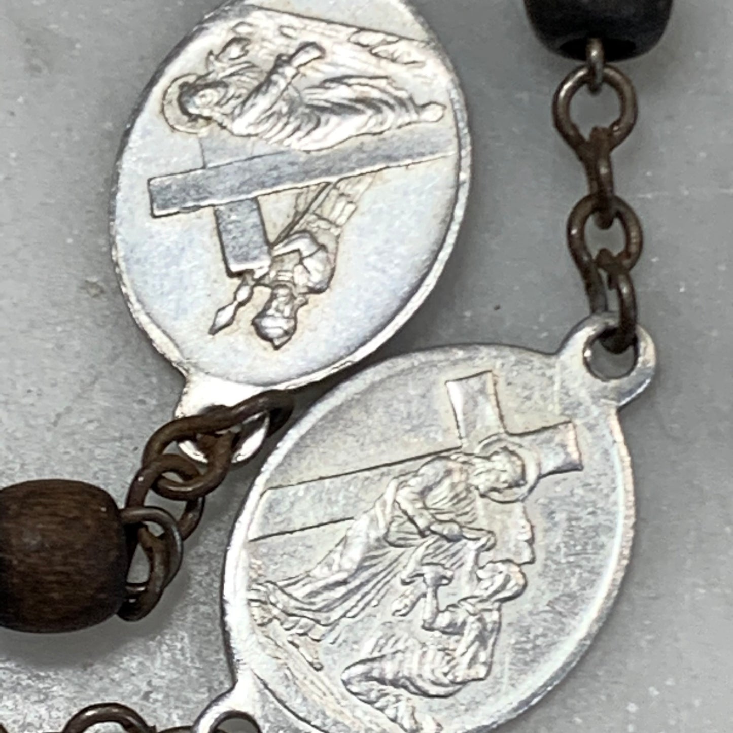 Antique French Mother of Sorrows Servite Rosary