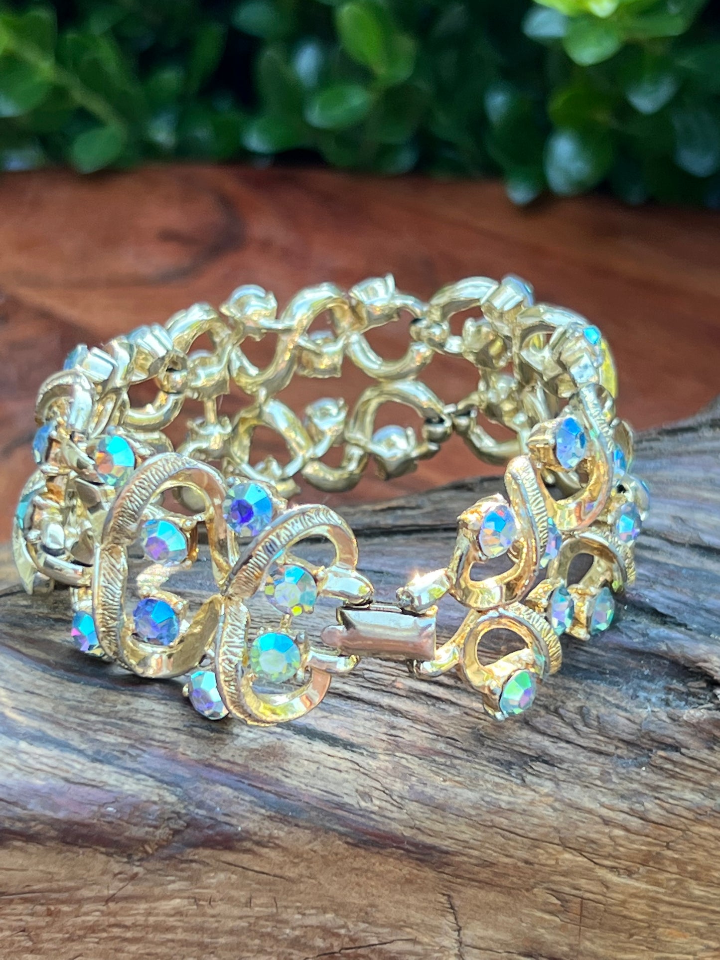 Vintage Sparkling Coro Rhinestone Bracelet