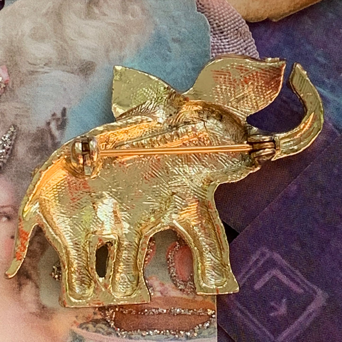 Vintage Doddz 11w30th Street Elephant Pin - Lady Slippers