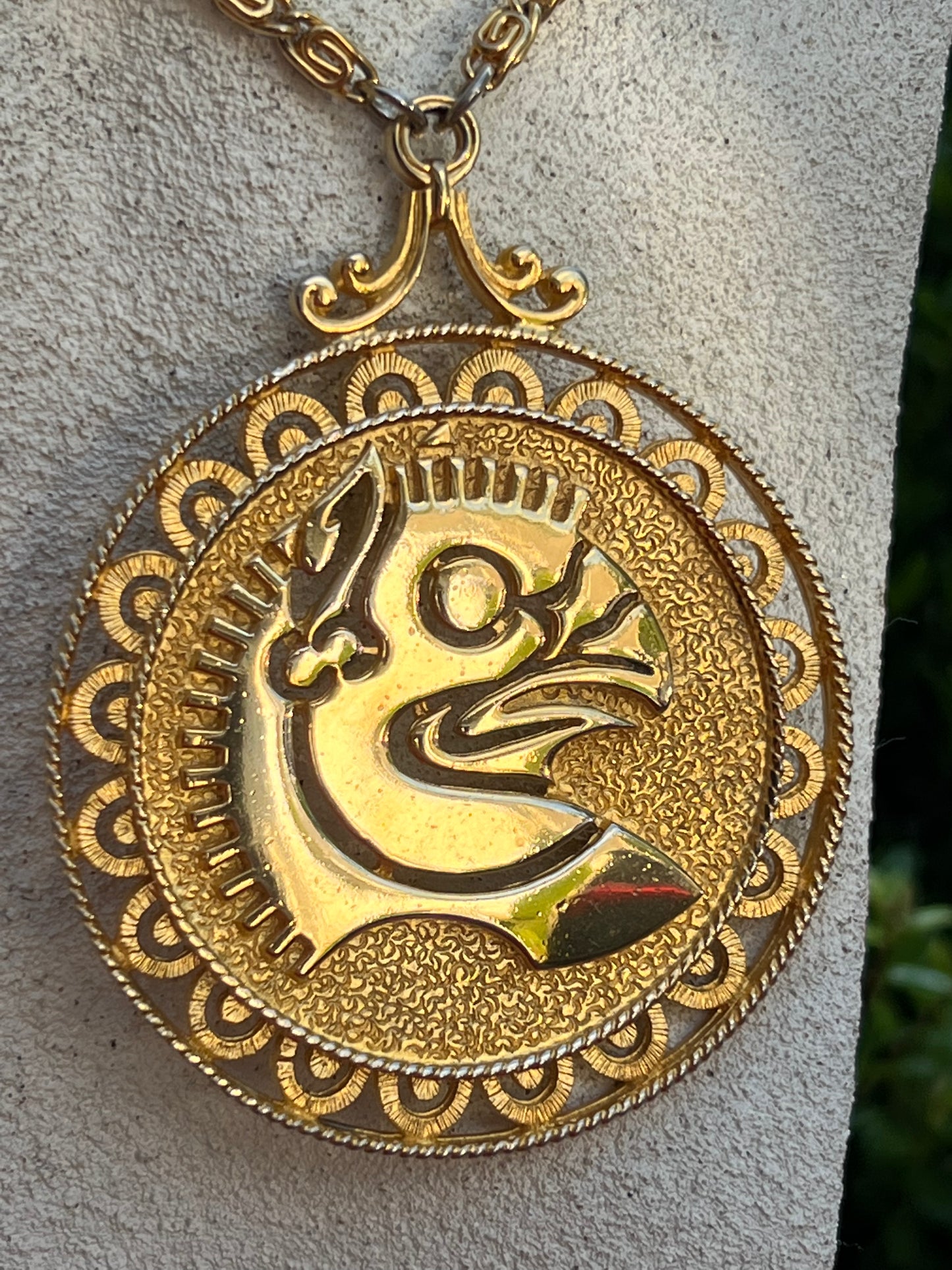 Vintage Vendome Mythological Phoenix Necklace