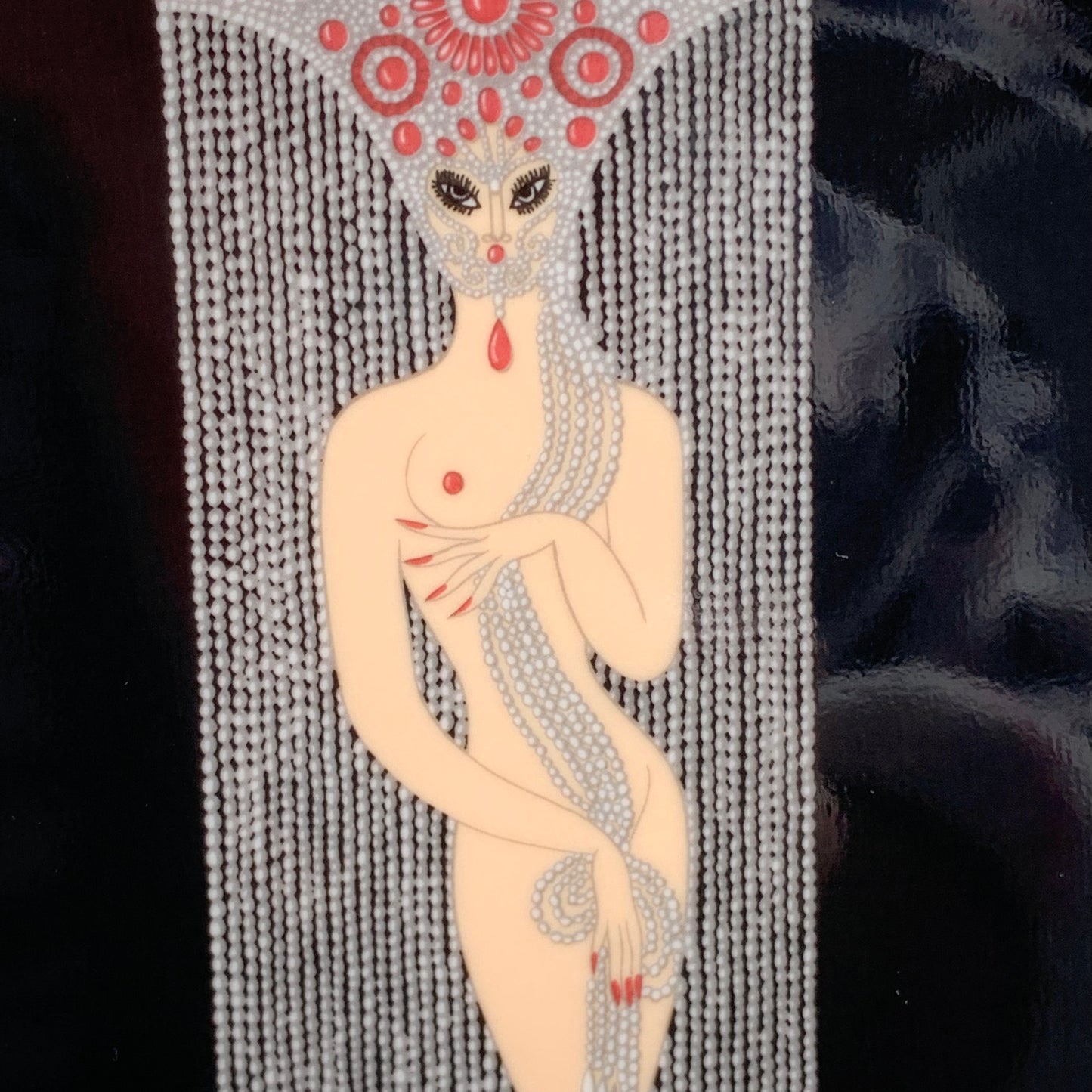Erte The Numerals Plate 1 Japan Bone China 1986