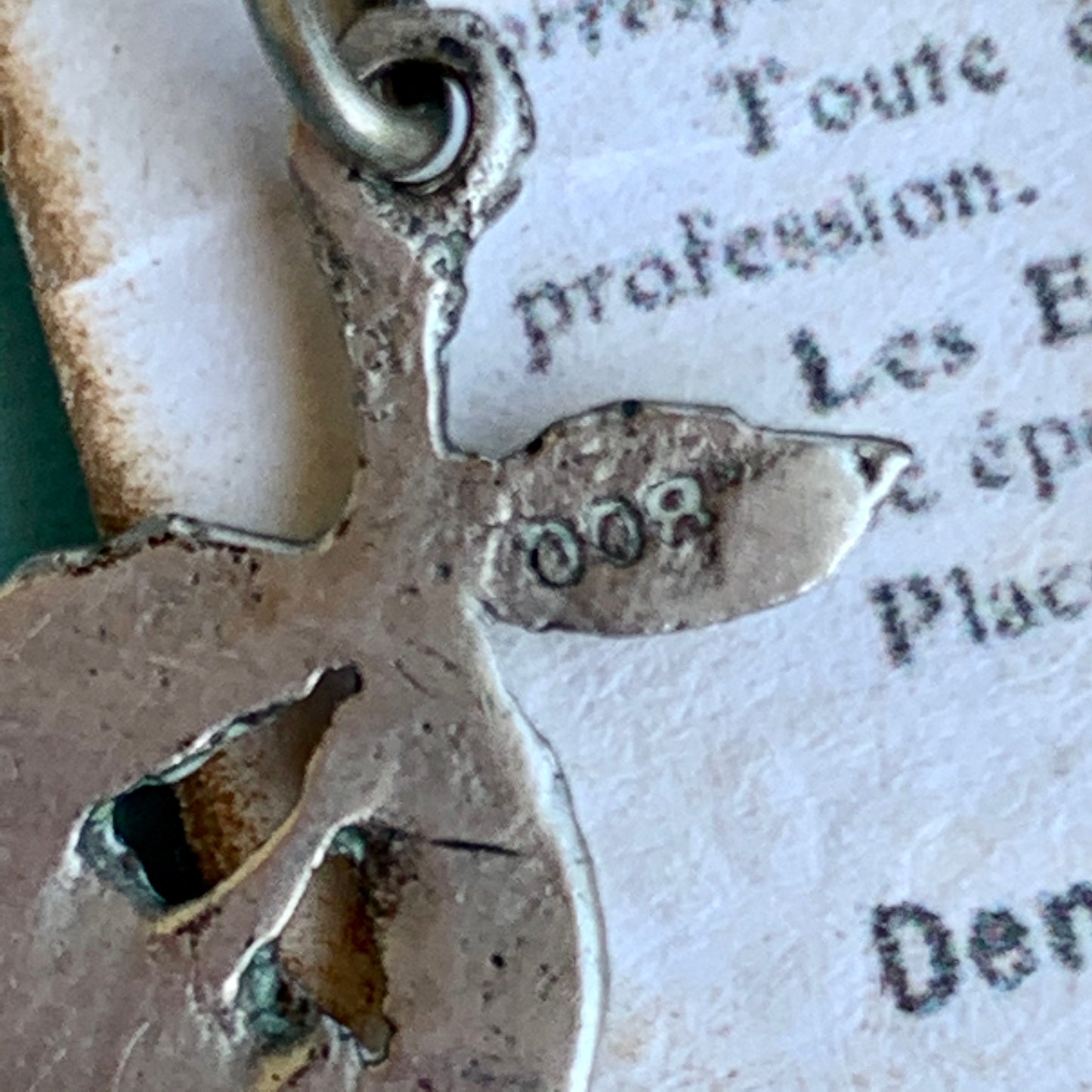 Vintage 800 Silver Necklace